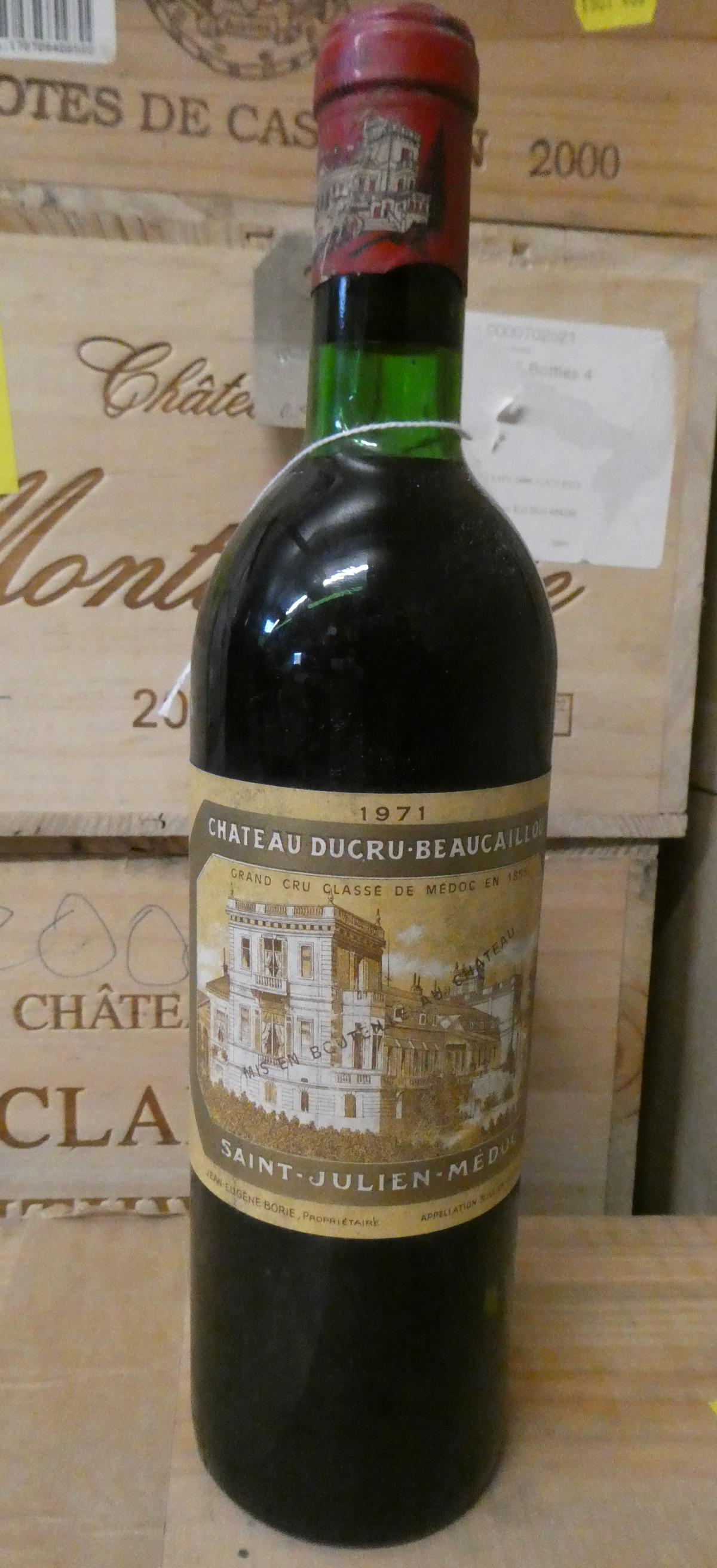 1 bottle Chateau Ducru-Beaucaillou, 1971, Saint-Julien-Medoc (Est. plus 24% premium inc. VAT) Image