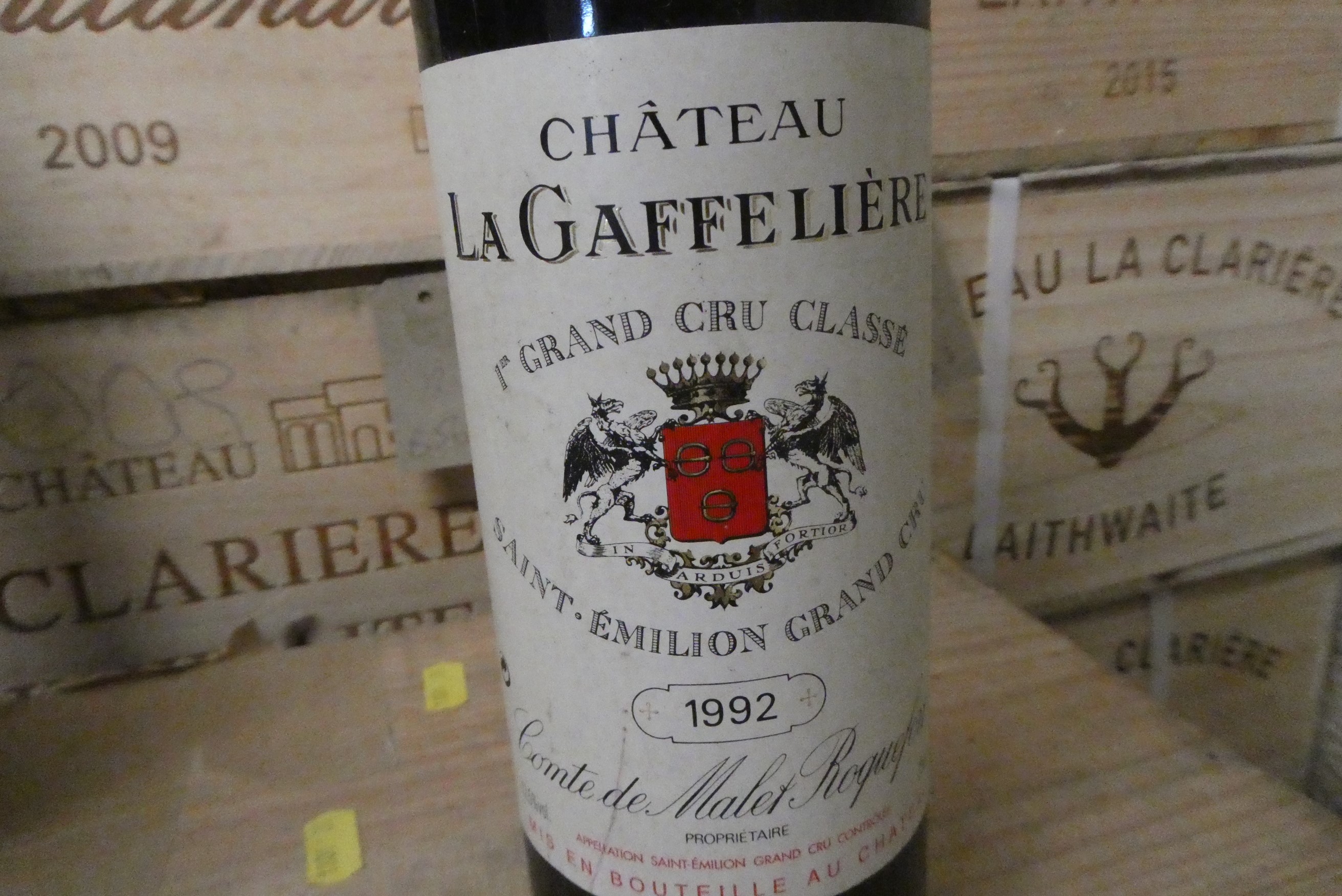 1 bottle Chateau La Gaffeliere, 1992, Saint-Emilion, 1er grand cru (Est. plus 24% premium inc. VAT) Image