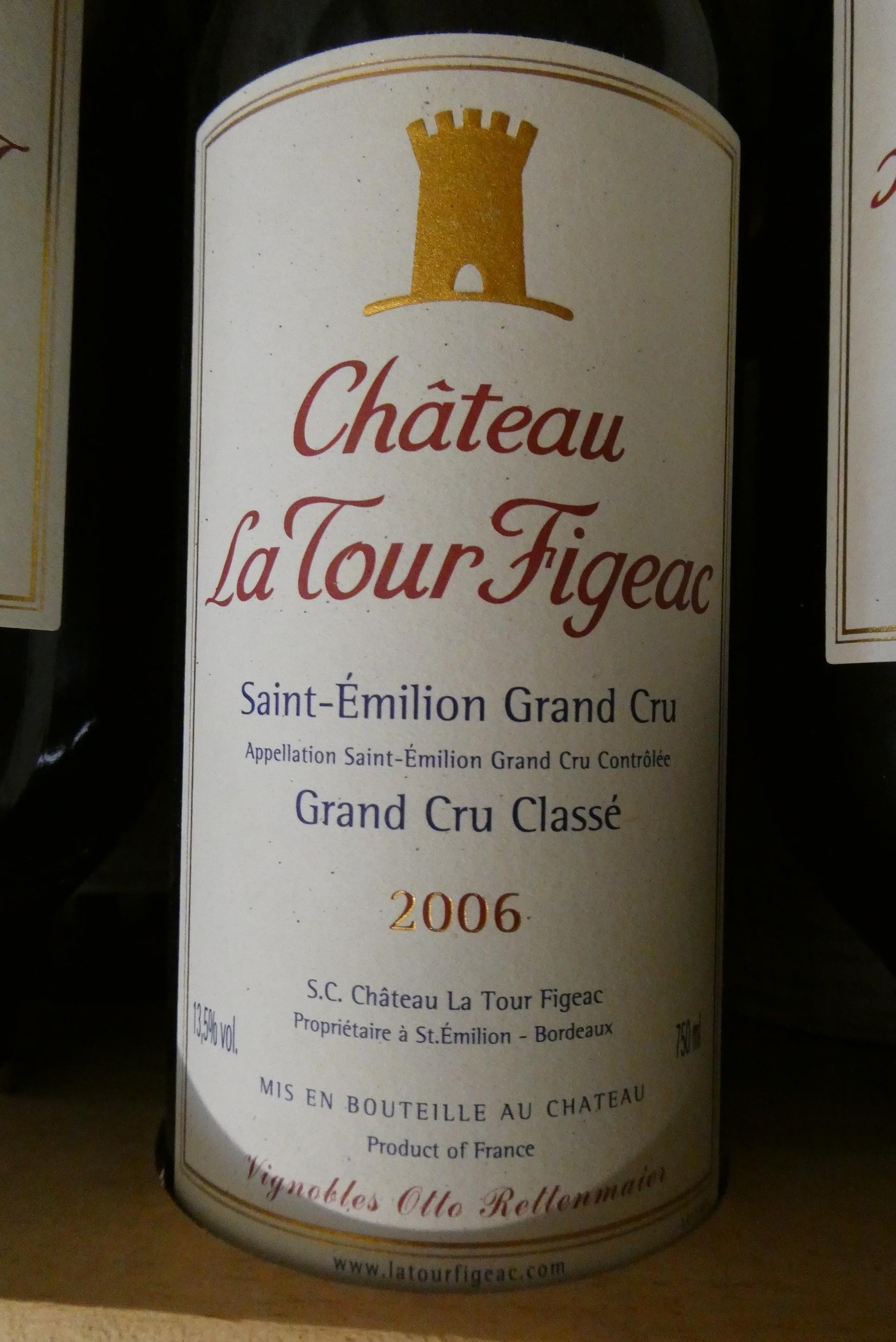 12 bottles Chateau La Tour Figeac, 2006, Saint-Emilion, OWC (Est. plus 24% premium inc. VAT) Image