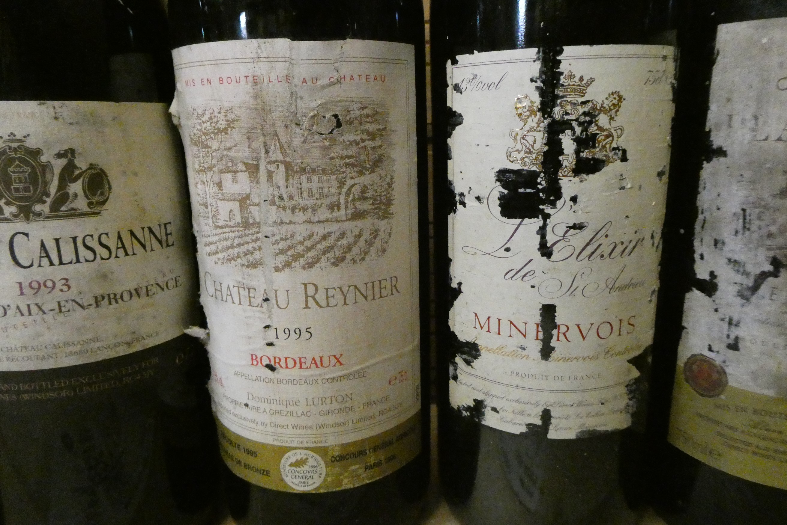 7 bottles red Bordeaux, comprising 2 1998 Ch. Plaisance, Bergerac, 2 Ch. Du Pavillon, 1 1993 Ch. Image