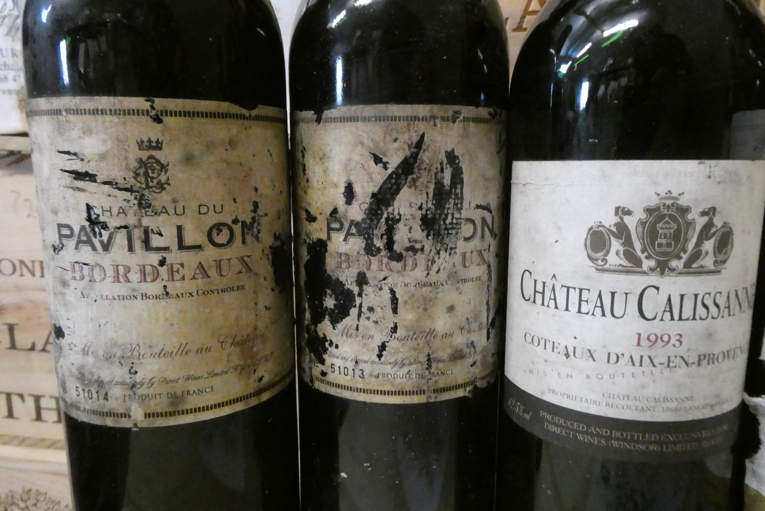 7 bottles red Bordeaux, comprising 2 1998 Ch. Plaisance, Bergerac, 2 Ch. Du Pavillon, 1 1993 Ch. Image