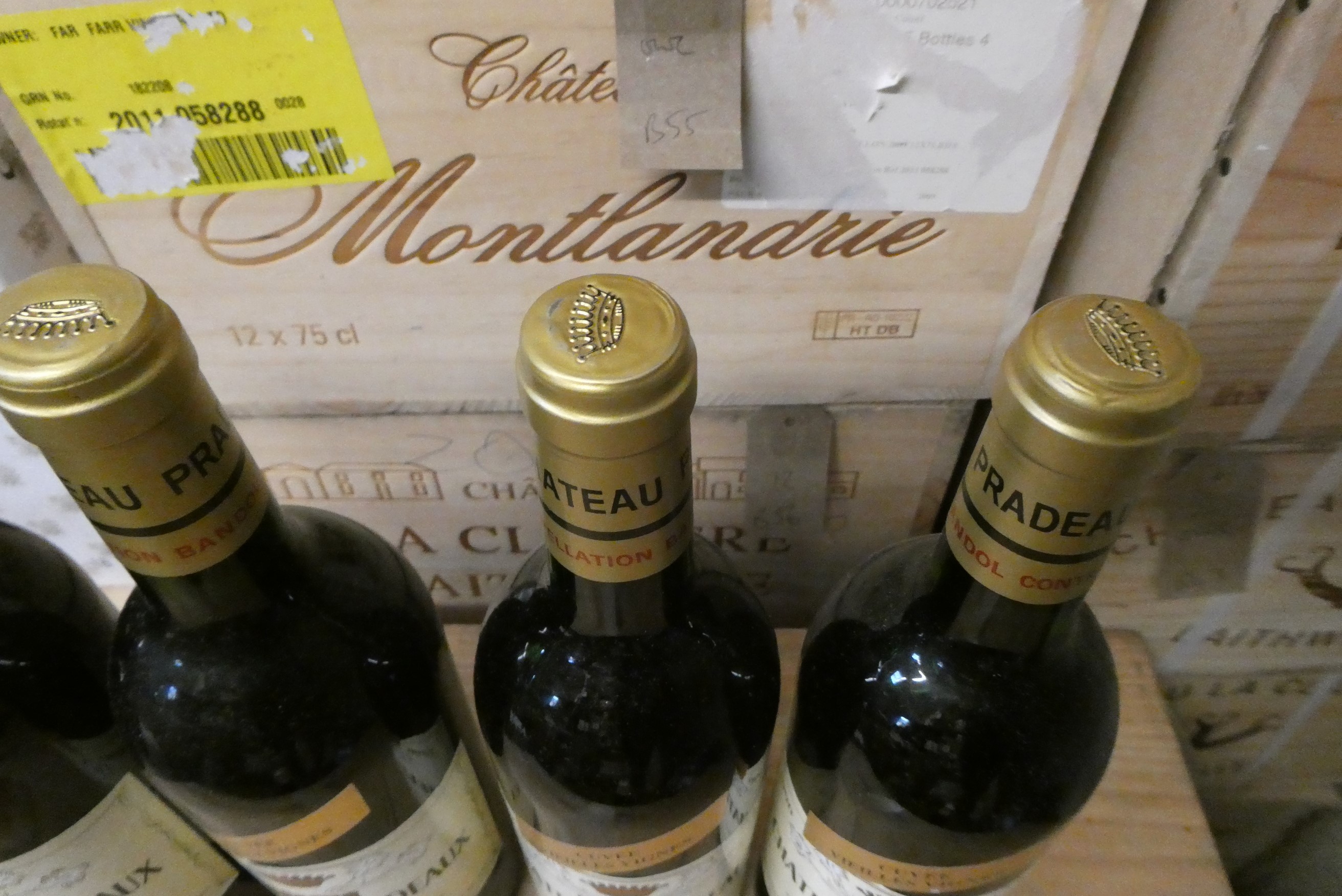 4 Chateau Pradeaux, 1990, Bandol (Est. plus 24% premium inc. VAT) Image