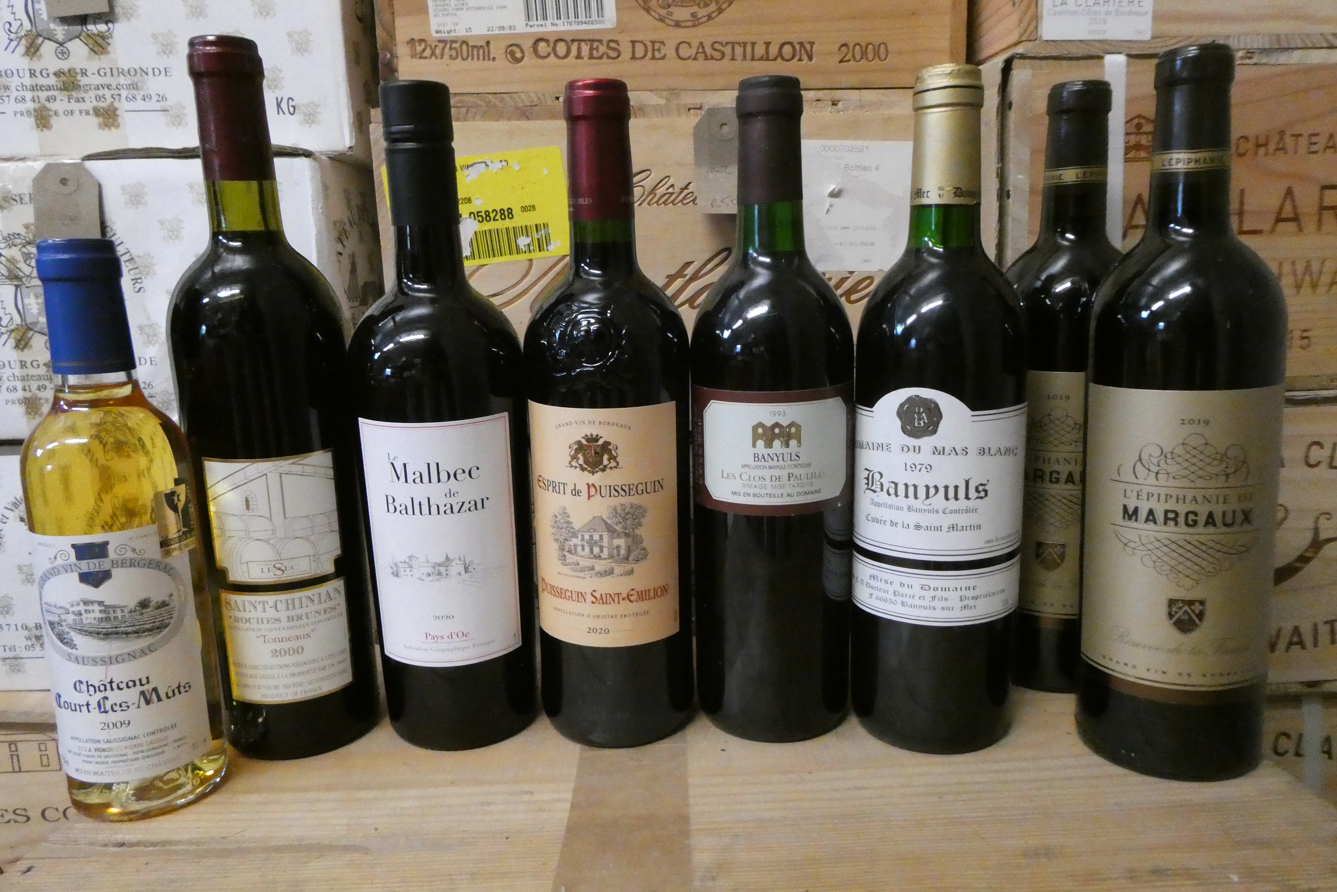 7 and 1 half bottles Image