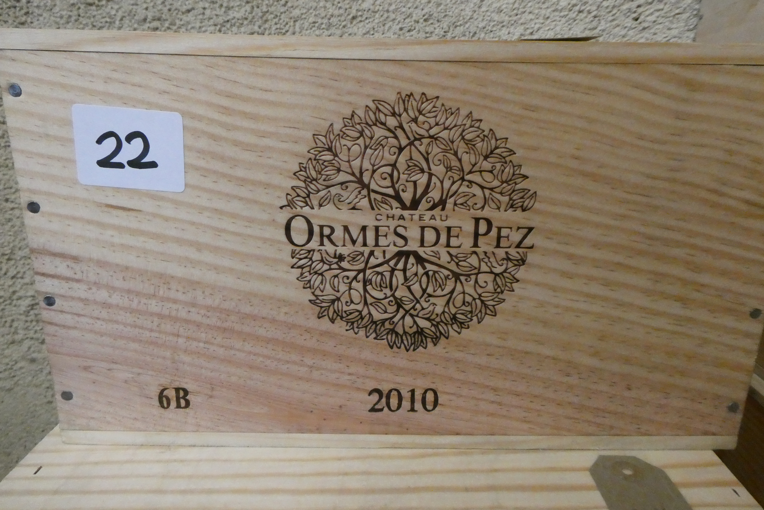 6 bottles Chateau Ormes de Pez, 2010, St. Estephe, Famille J.M. Cazes, OWC (Est. plus 24% premium Image