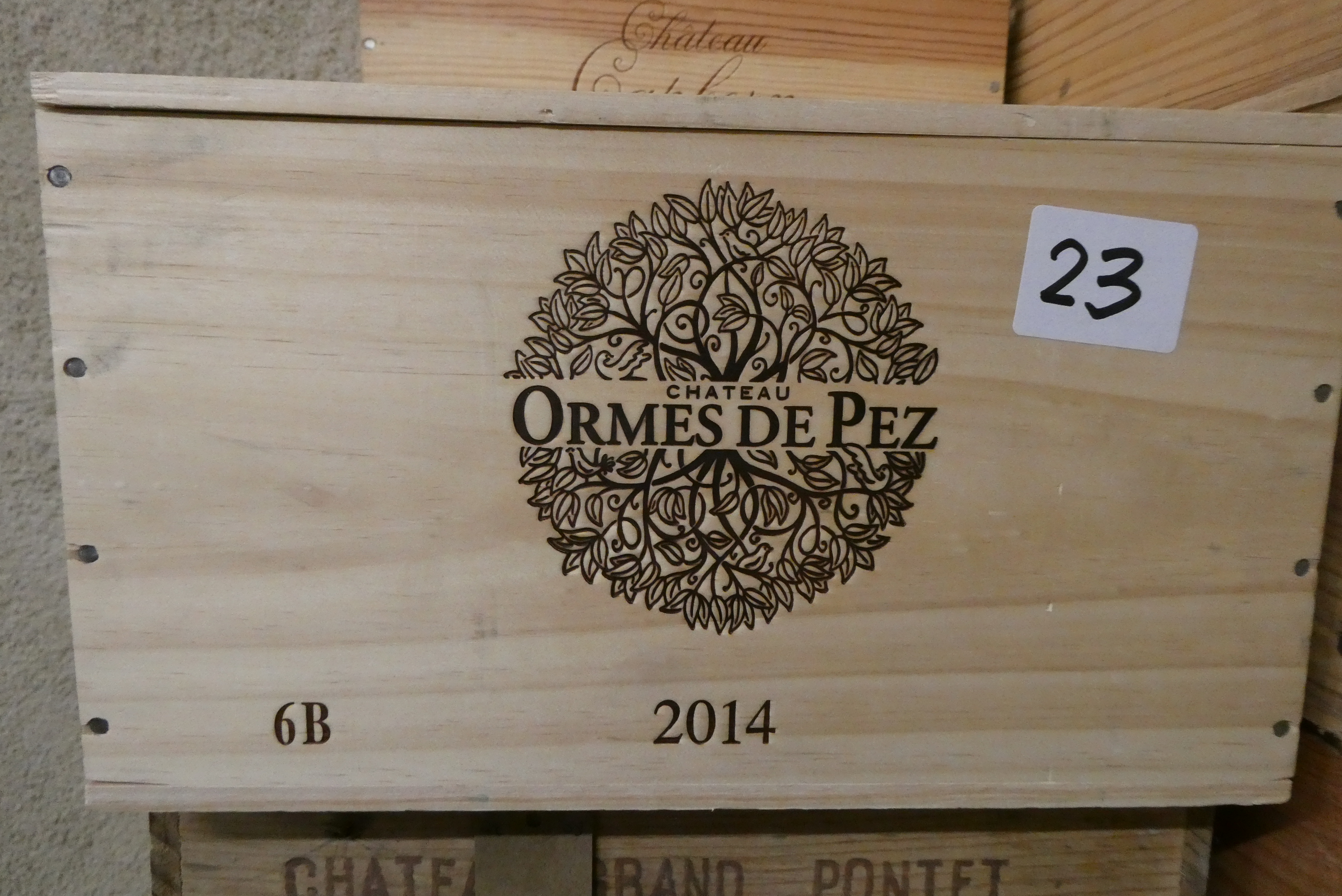 6 bottles Chateau Ormes de Pez, 2014, St. Estephe, Famille J.M. Cazes, OWC (Est. plus 24% premium Image