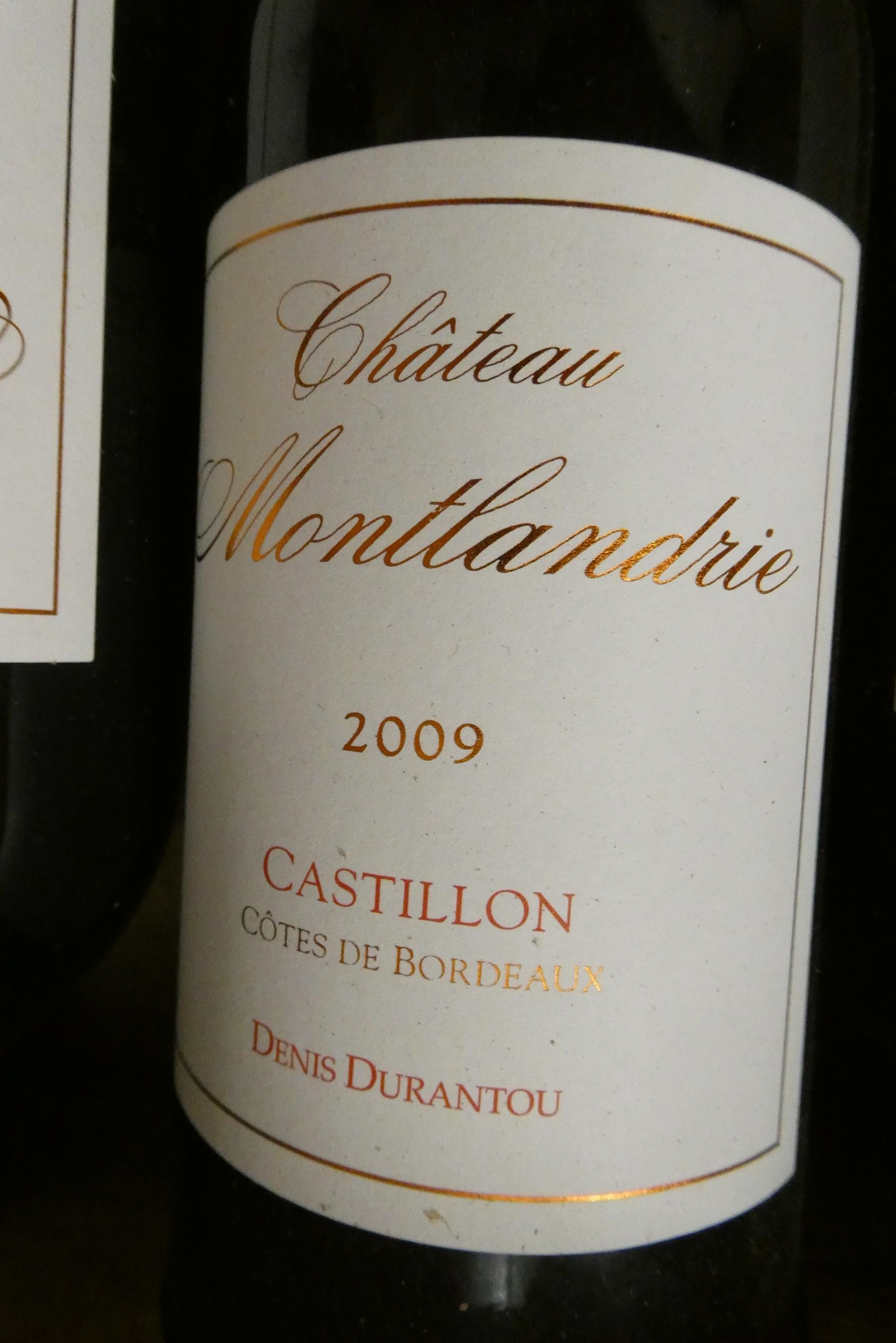 8 bottles Chateau Montlandrie, 2009, Castillon, Denis Durantou, OWC (Est. plus 24% premium inc. VAT) Image
