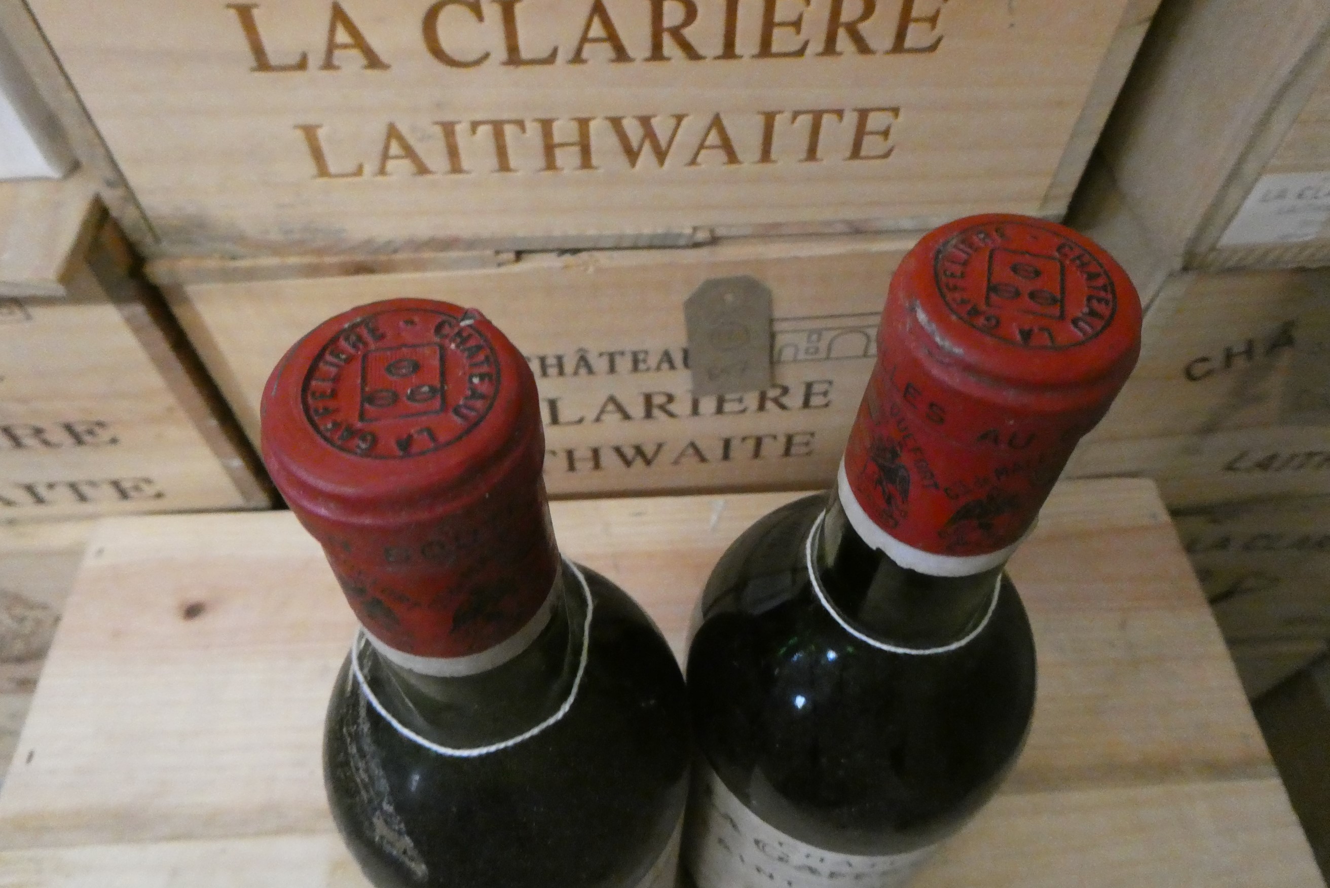 2 bottles Chateau La Gaffeliere, 1970, Saint-Emilion, 1er grand cru classe (Est. plus 24% premium Image