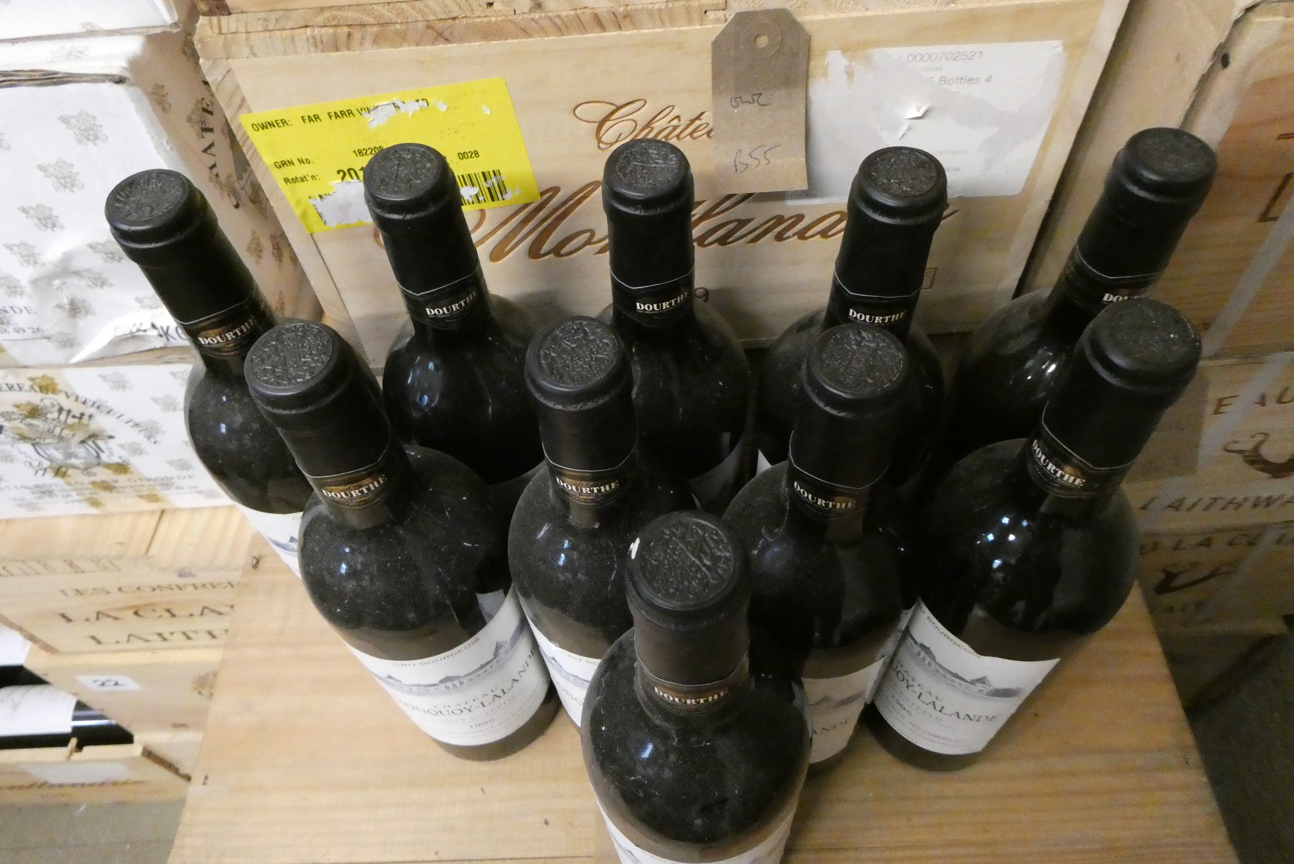 10 bottles Chateau Tronquoy-Lalande, 1995, Saint-Estephe (Est. plus 24% premium inc. VAT) Image