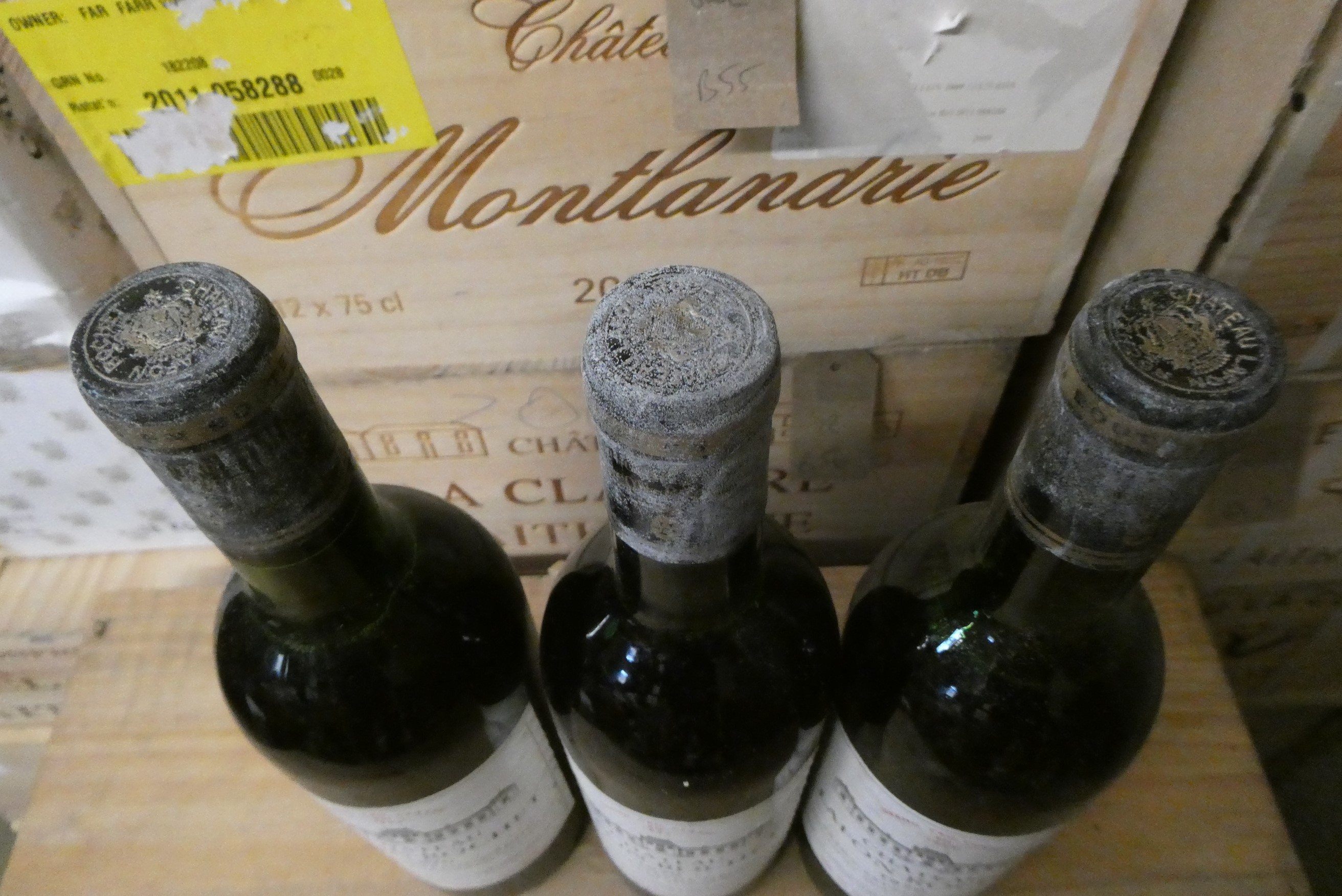 3 bottles Chateau Lafon-Rochet, 1970, Saint-Estephe-Medoc, grand cru classe (Est. plus 24% premium Image