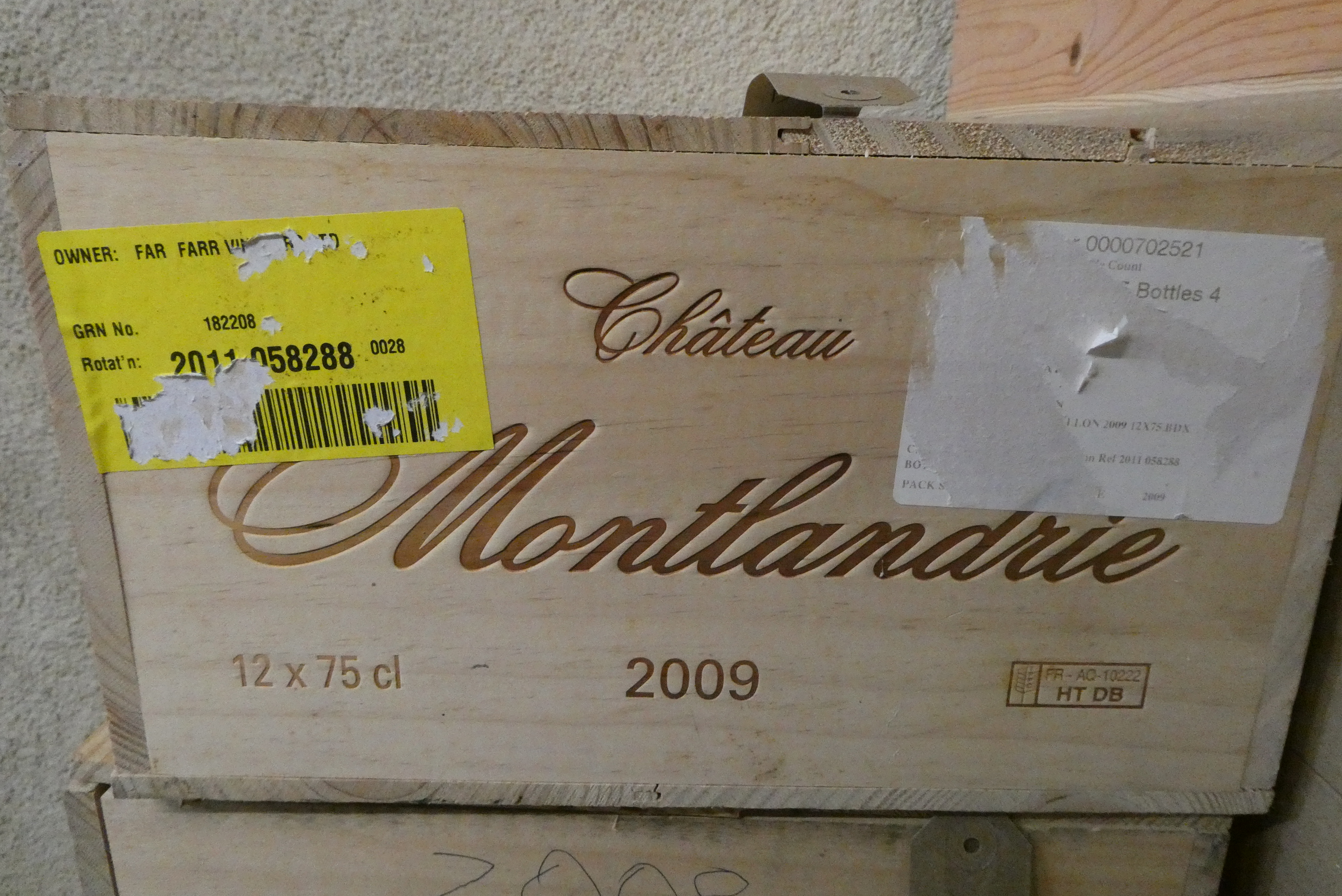 12 bottles Chateau Montlandrie, 2009, Cotes de Castillon, OWC (Est. plus 24% premium inc. VAT) Image