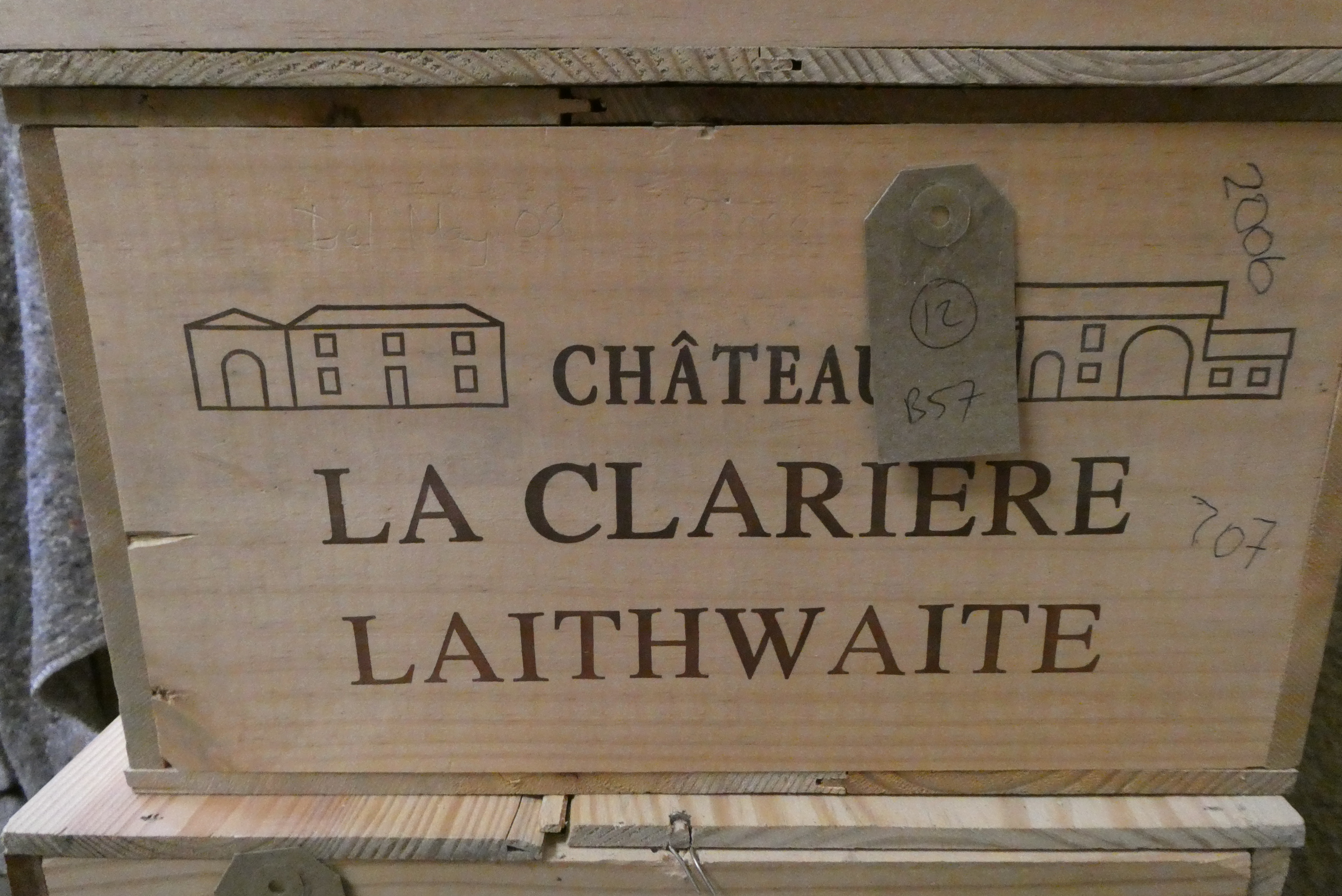 12 bottles Chateau La Clariere Laithwaite, 2006, Cotes de Castillon, OWC (Est. plus 24% premium inc. Image