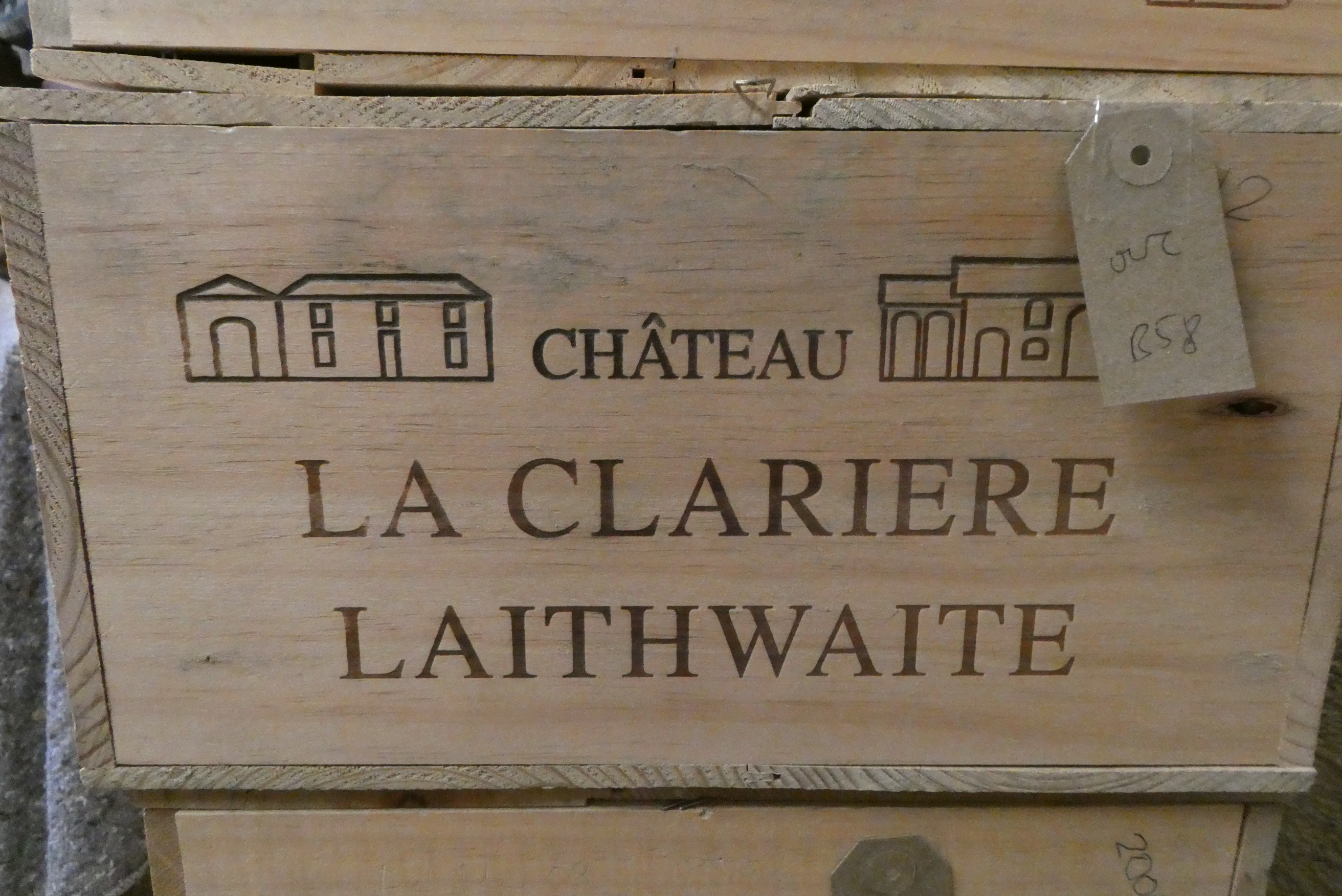 12 bottles Chateau La Clariere Laithwaite, 2012, Cotes de Castillon, OWC (Est. plus 24% premium inc. Image