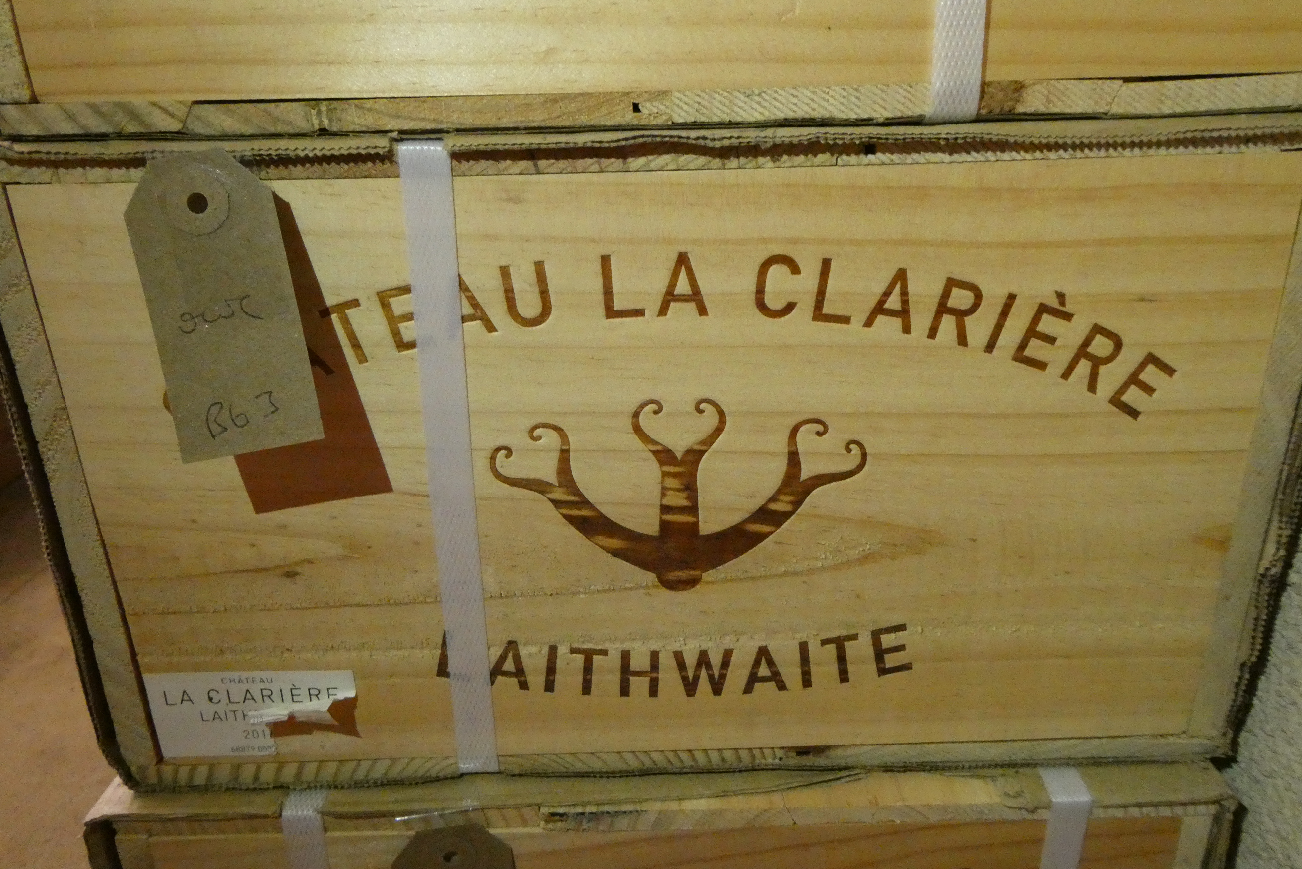 13 bottles Chateau La Clariere Laithwaite, 2016, Cotes de Castillon, OWC (Est. plus 24% premium inc. Image