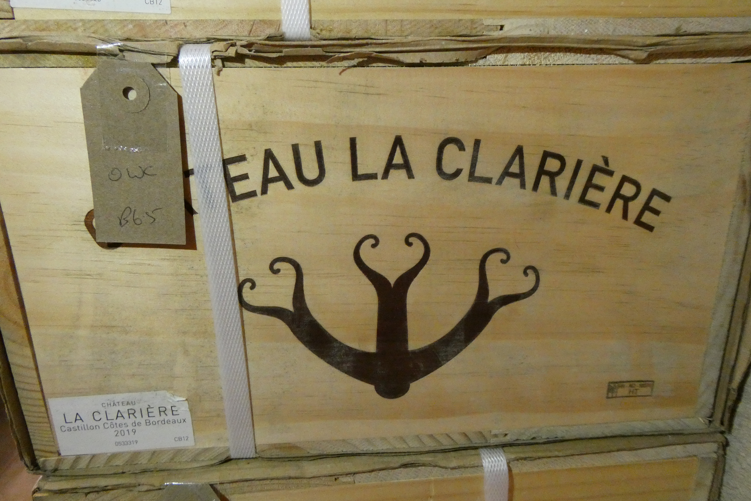 15 bottles Chateau La Clariere Laithwaite, 2019, Cotes de Castillon, OWC (Est. plus 24% premium inc. Image