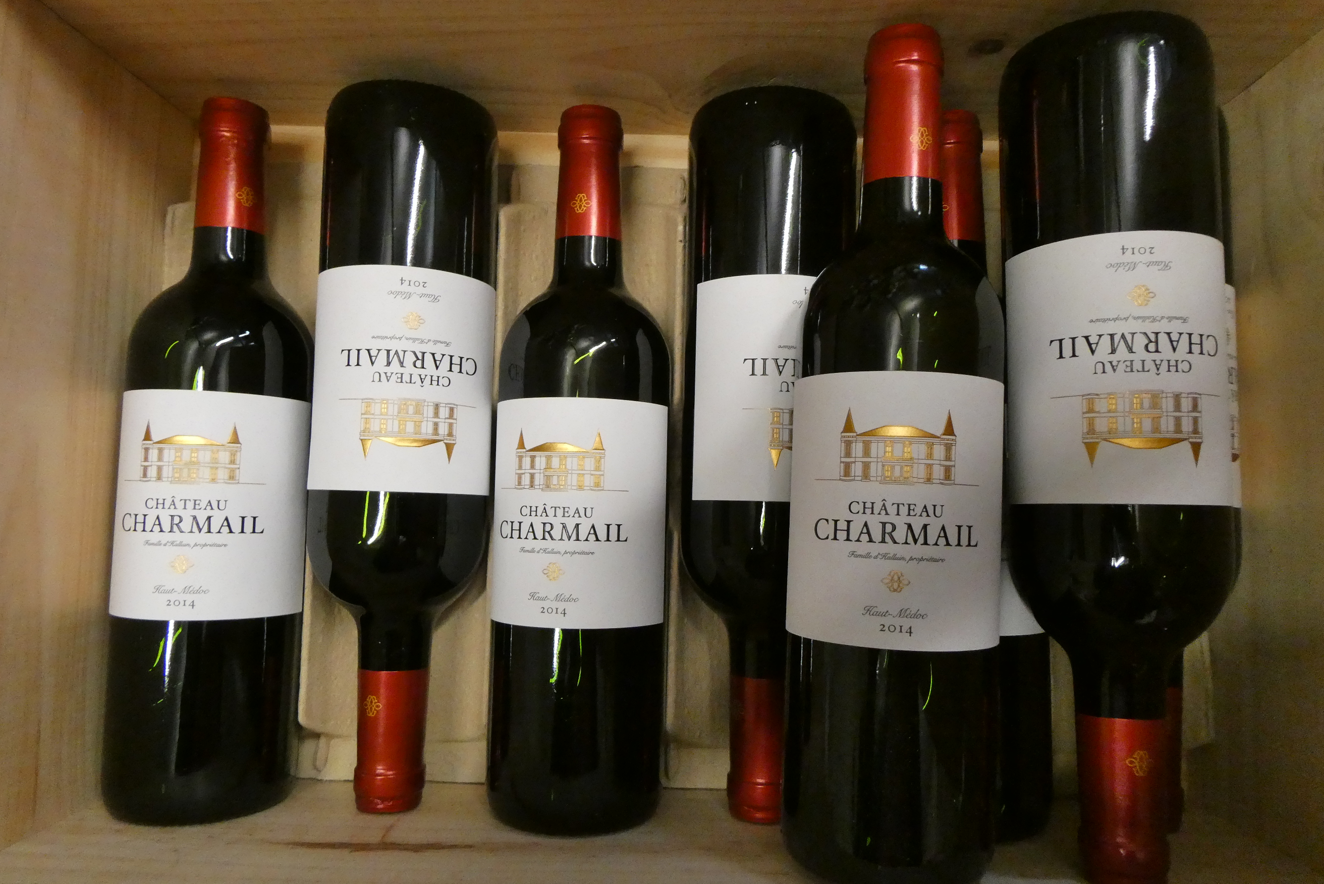 8 bottles Chateau Charmail, 2014, Haut-Medoc, OWC (Est. plus 24% premium inc. VAT) Image