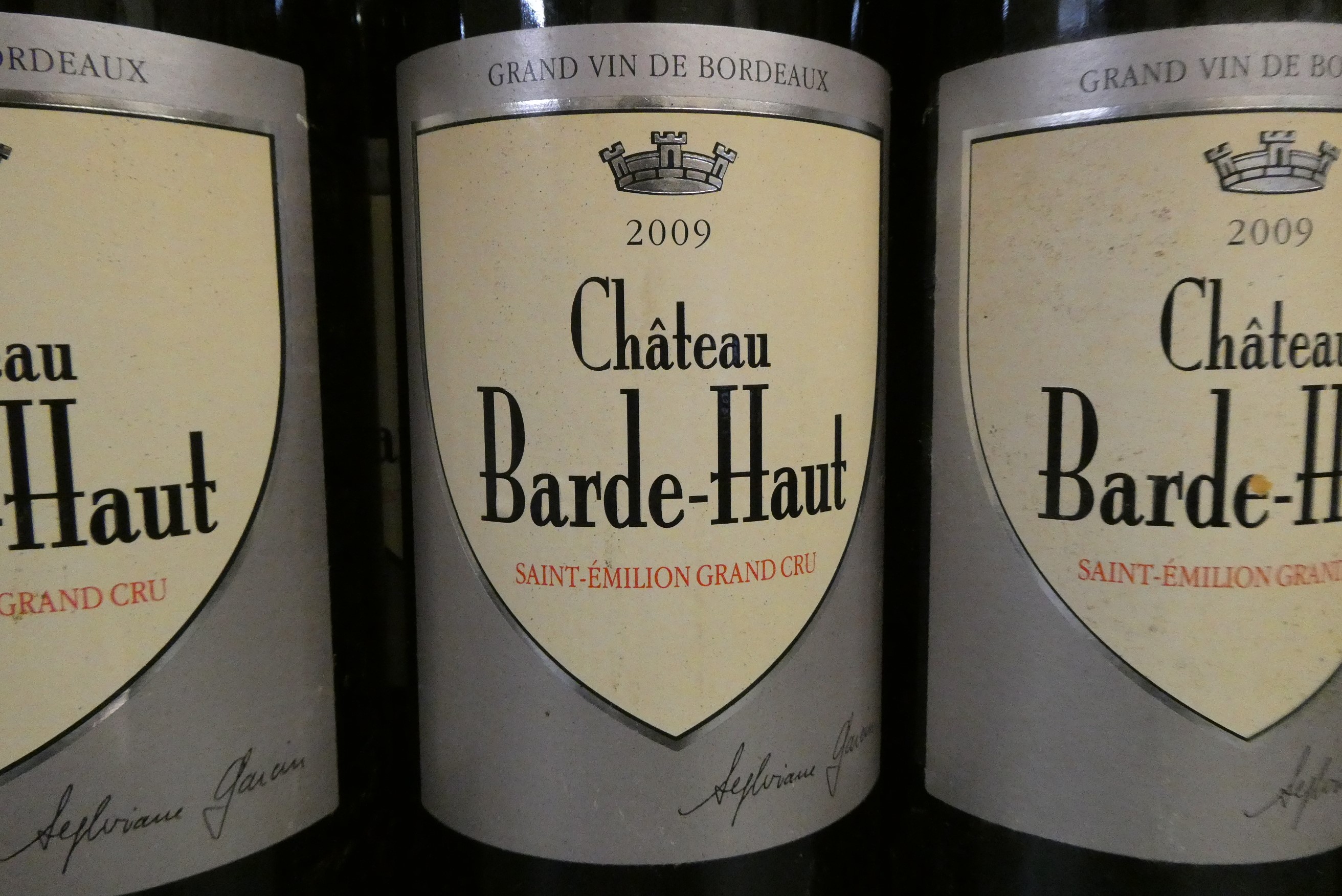 8 bottles Chateau Barde-Haut, 2009, Saint-Emilion grand cru (Est. plus 24% premium inc. VAT) Image