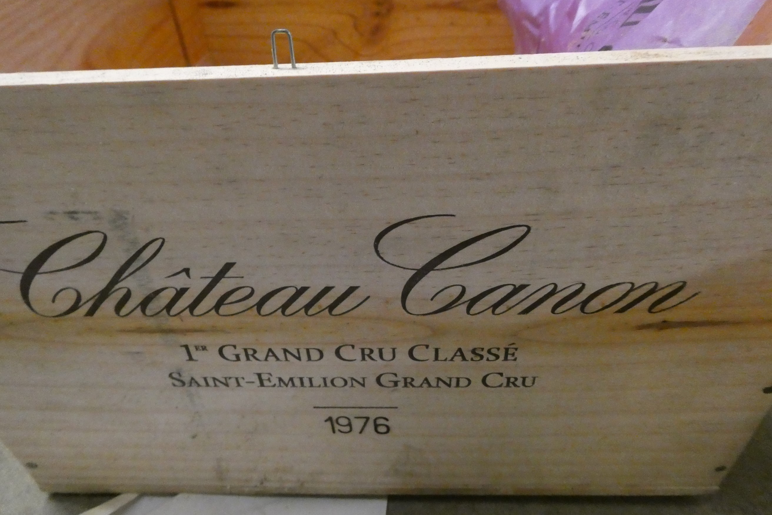 2 magnums Chateau Canon, 1976, St. Emilion, 1er grand cru classe, Fournier, Sothebys OWC (Est. plus Image