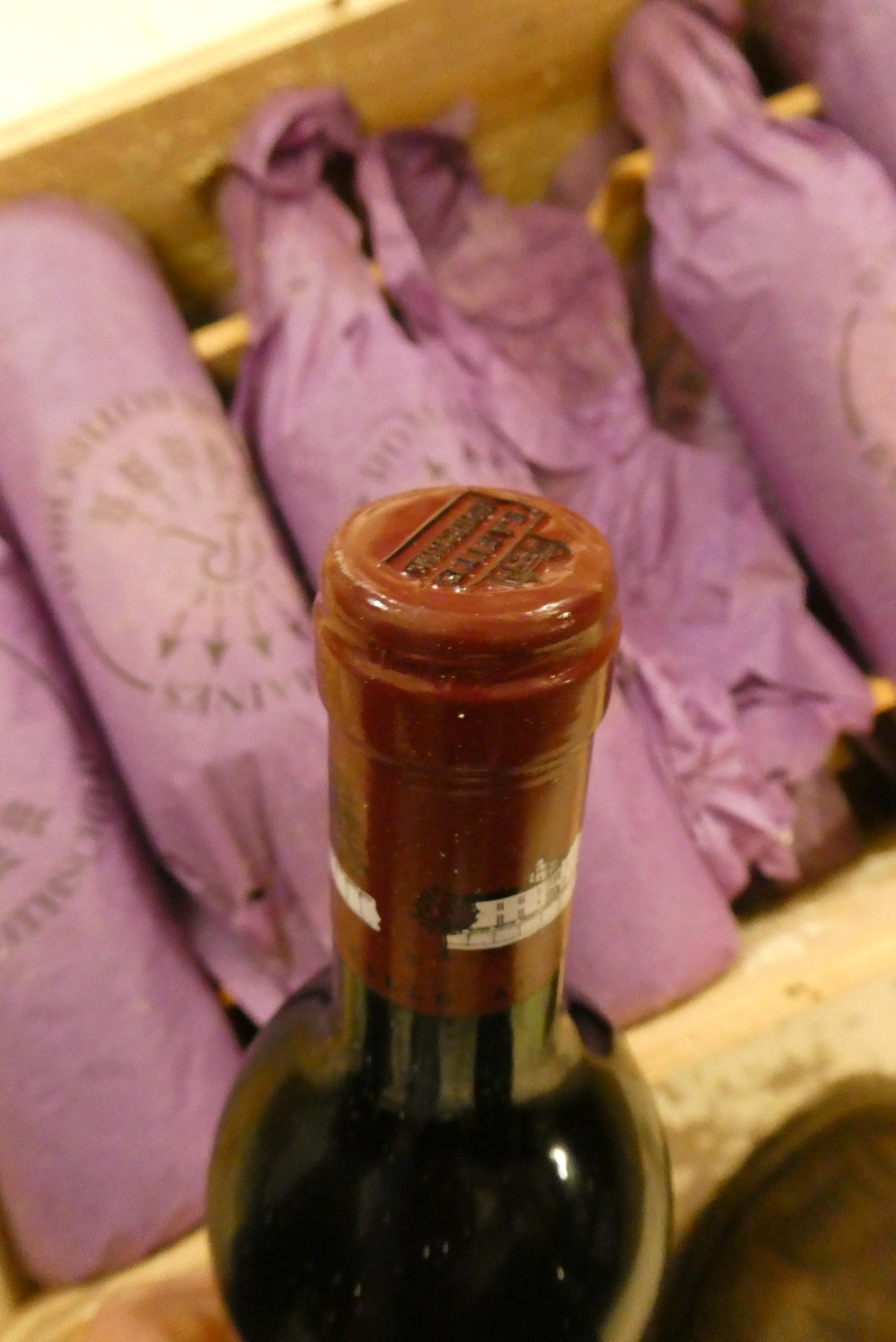 12 bottles Chateau Lafite Rothschild, 1990, Pauillac, OWC (Est. plus 24% premium inc. VAT) Image