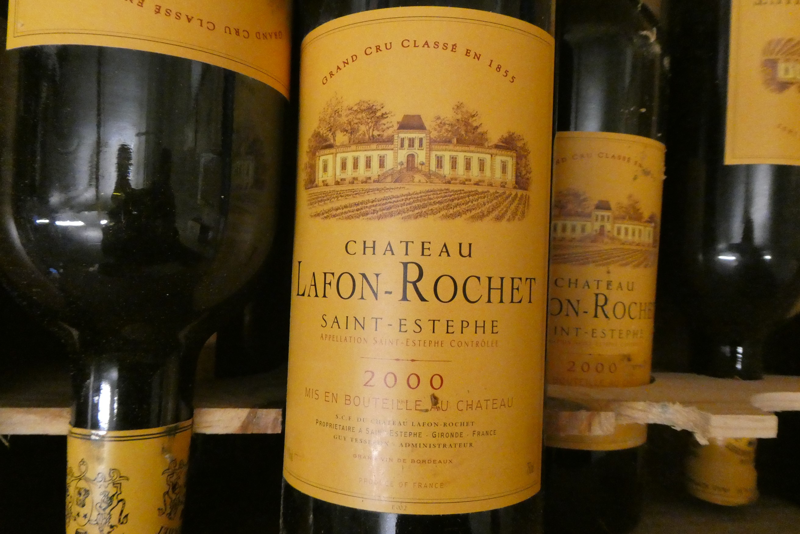 9 bottles Chateau Lafon-Rochet, 2000, Saint-Estephe, OWC (Est. plus 24% premium inc. VAT) Image