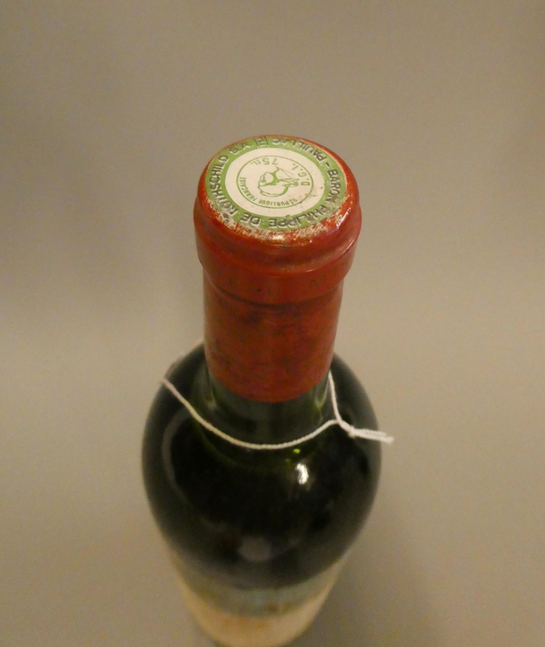 1 bottle Chateau Mouton Rothschild, 1981, pauillac (Est. plus 24% premium inc. VAT) Image