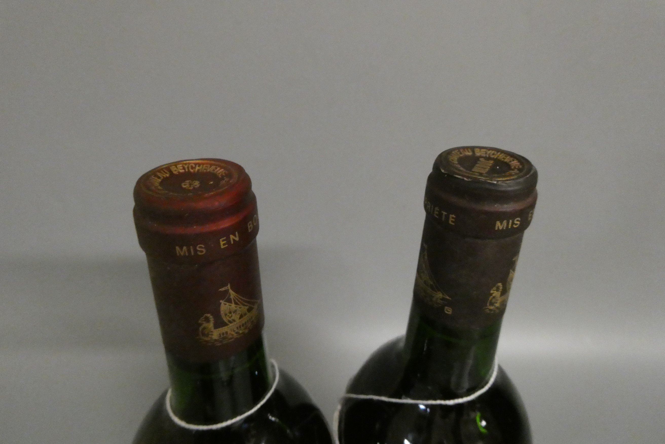2 bottles Chateau Beychevelle, 1987, Saint-Julien, grand vin (Est. plus 24% premium inc. VAT) Image
