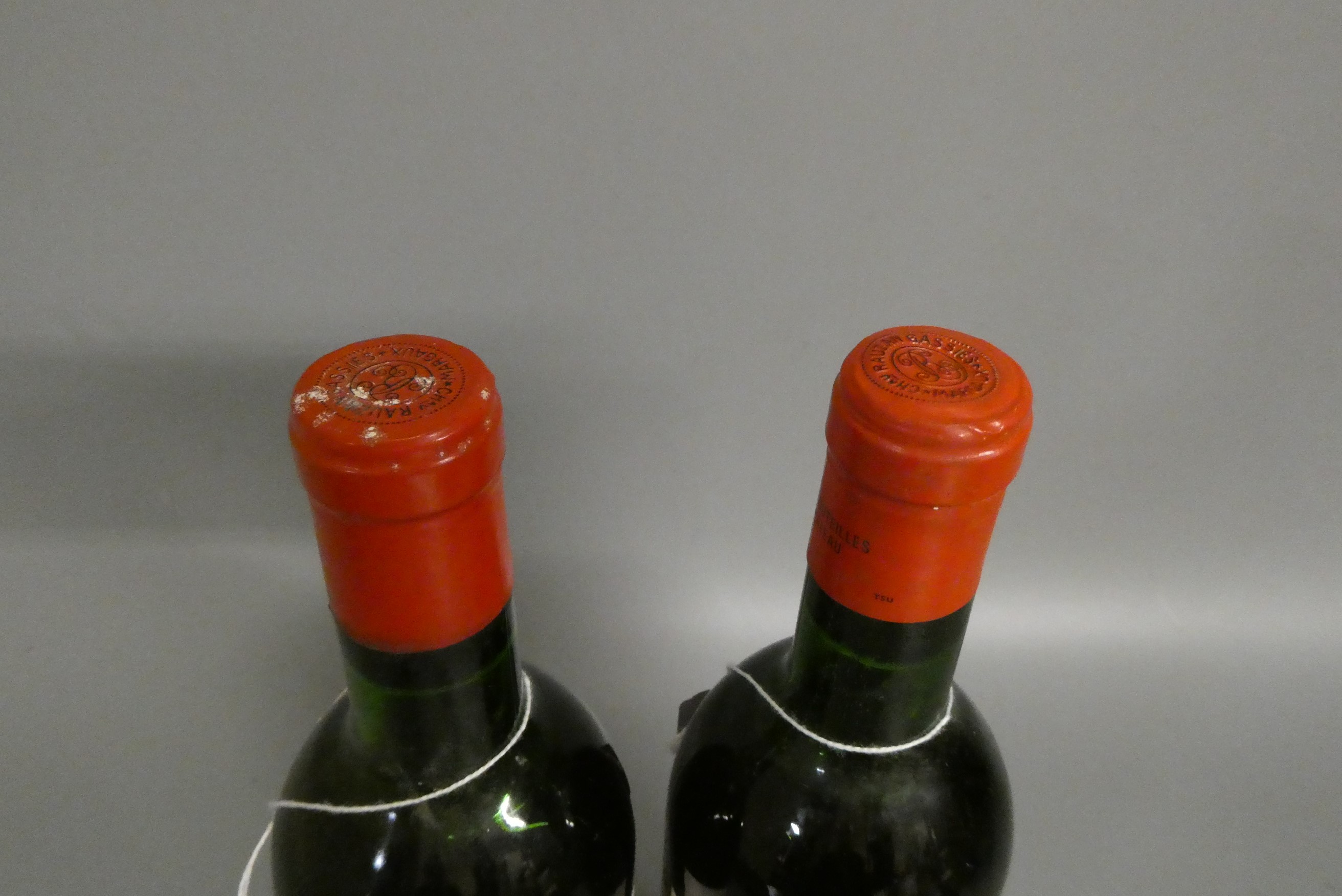 2 bottles Chateau Rauzan-Gassies, 1973, Margaux (Est. plus 24% premium inc. VAT) Image
