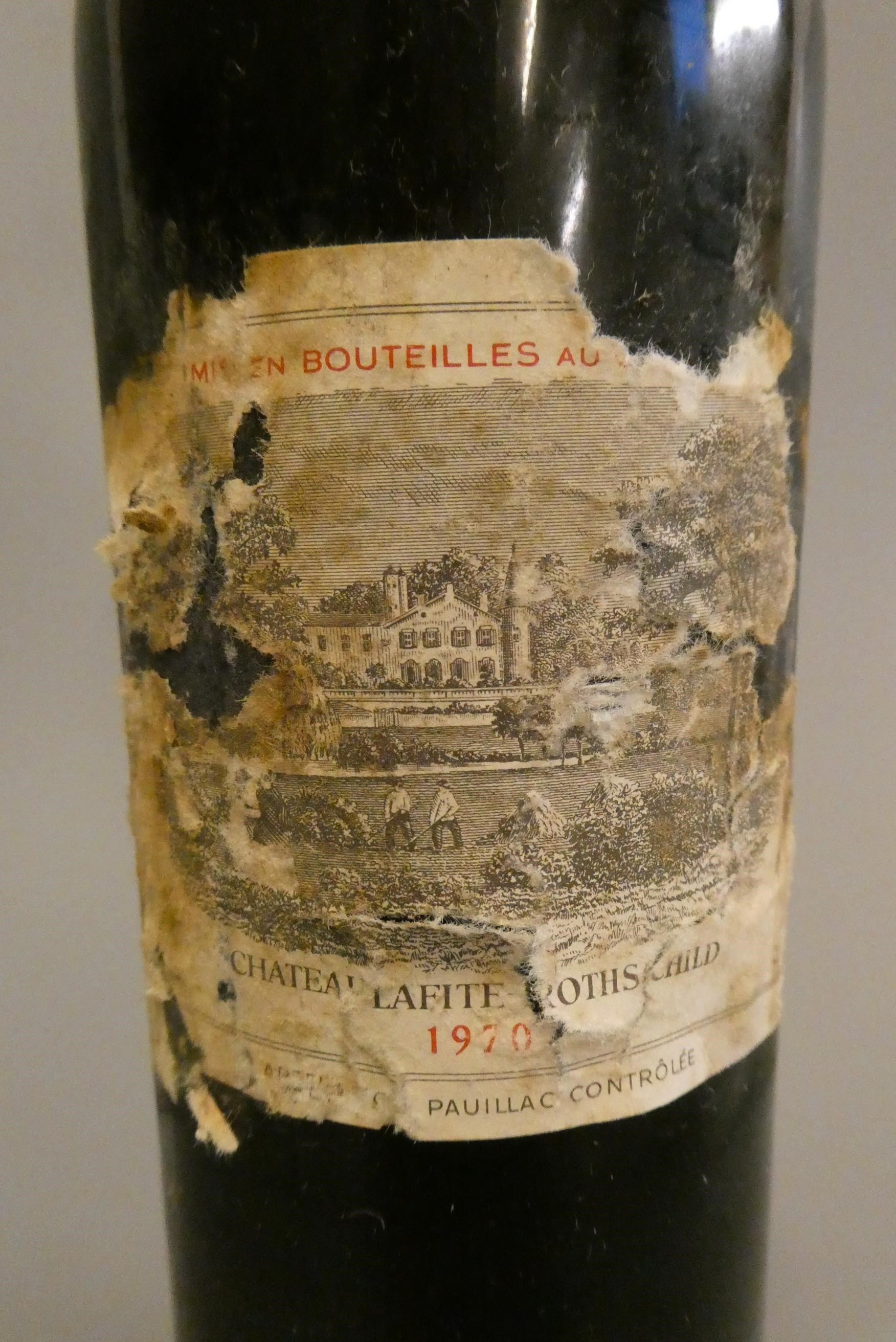1 bottle Chateau Lafite Rothschild, 1970, pauillac (Est. plus 24% premium inc. VAT) Image