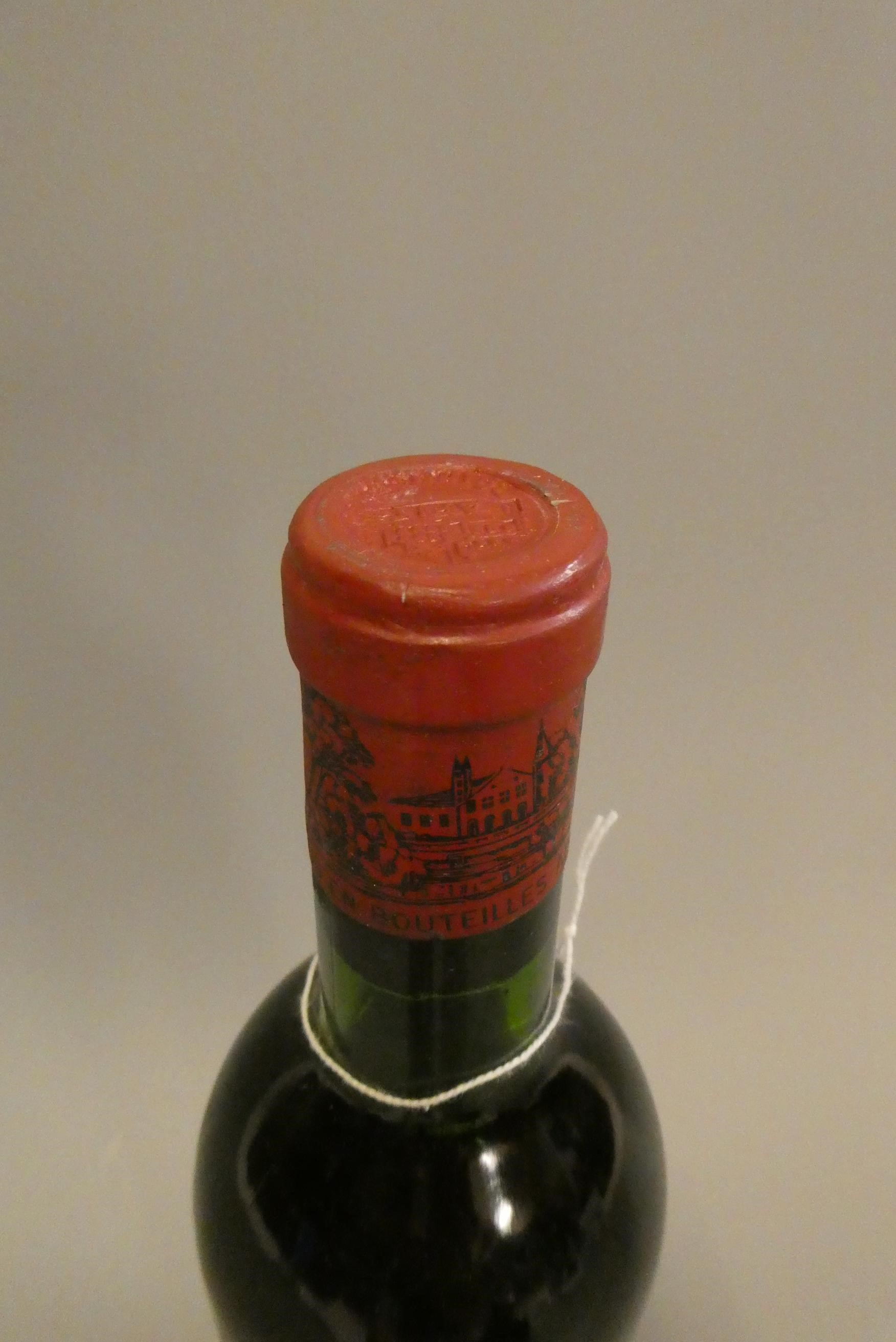 1 bottle Chateau Lafite Rothschild, 1970, pauillac (Est. plus 24% premium inc. VAT) Image