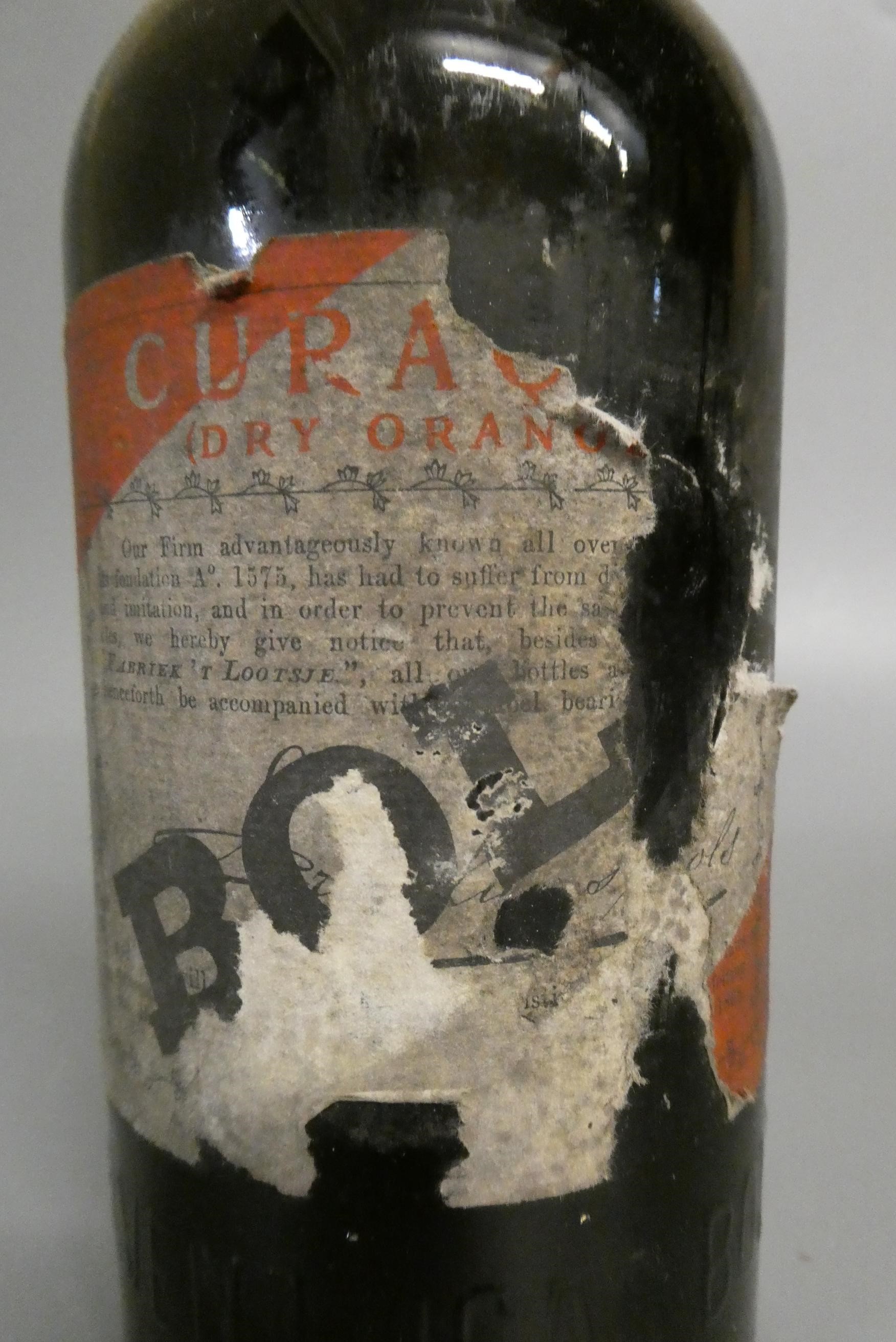 1 vintage bottle Bols Orange Curaco, De Erven Amsterdam (Est. plus 24% premium inc. VAT) Image