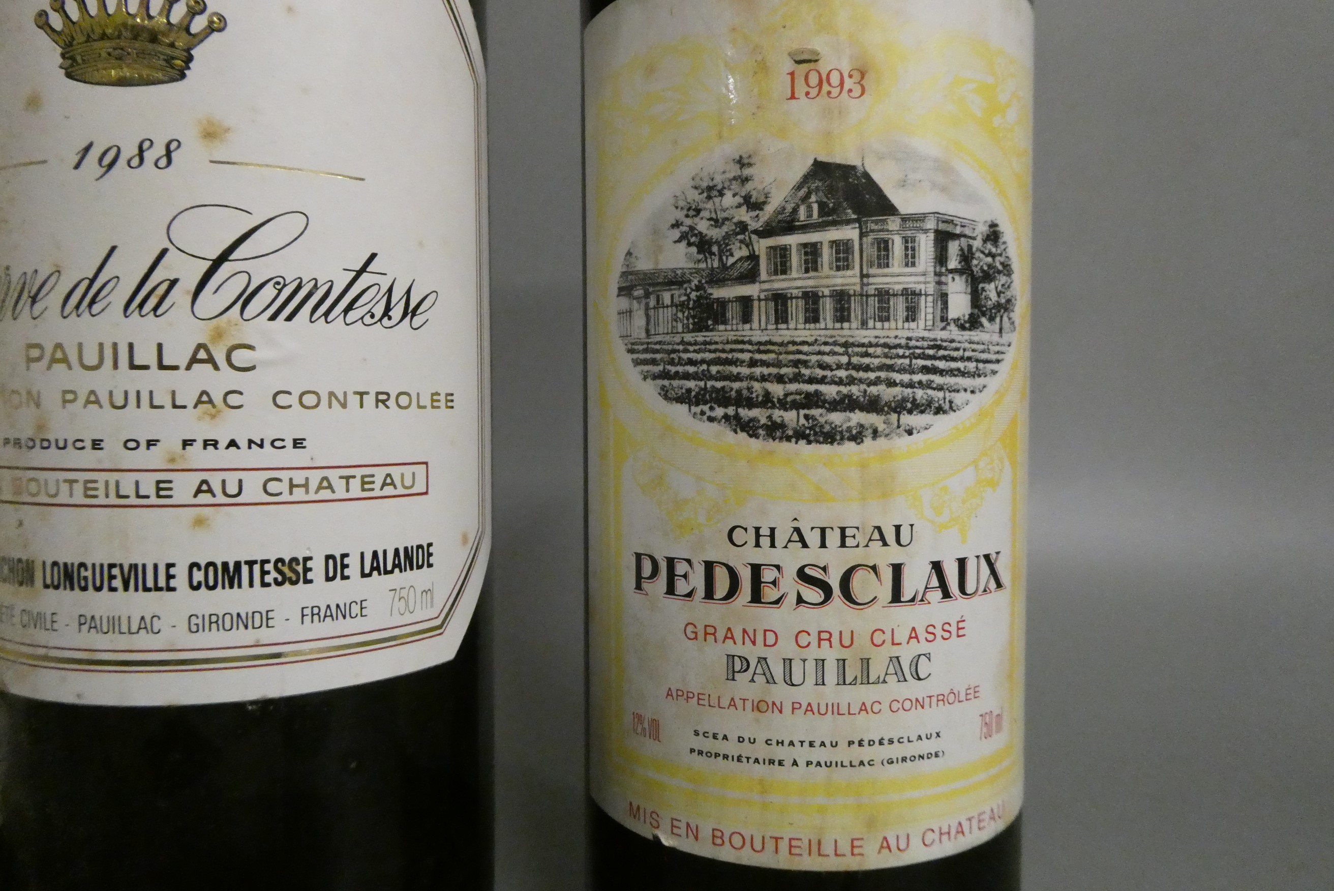 3 bottles of Pauillac Image