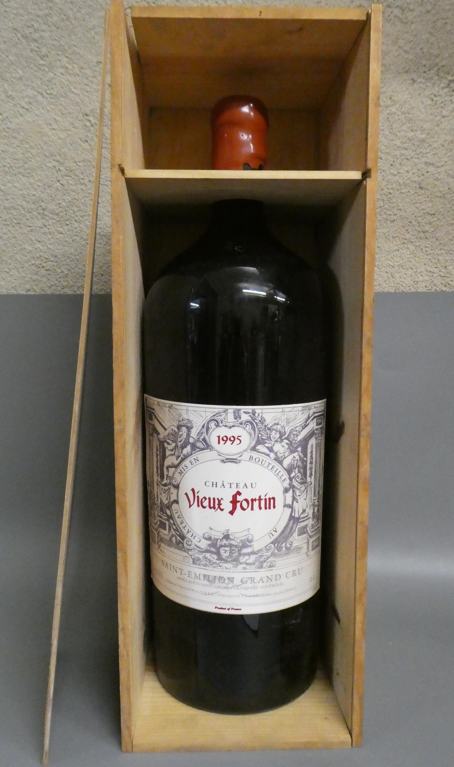 1 Balthazar Chateau Vieux Fortin, 1995, Saint-Emilion grand cru, OWC (Est. plus 24% premium inc. Image