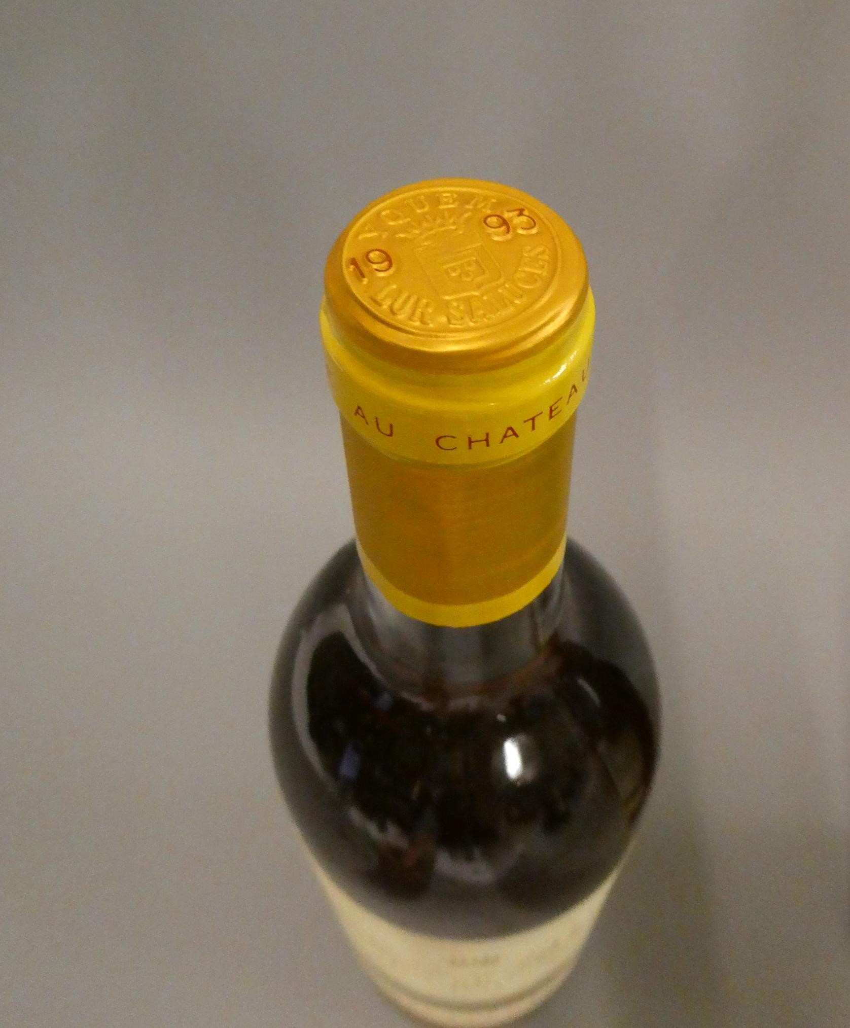 1 bottle Chateau Yquem, 1993, Sur-Saluces, sauternes (Est. plus 24% premium inc. VAT) Image
