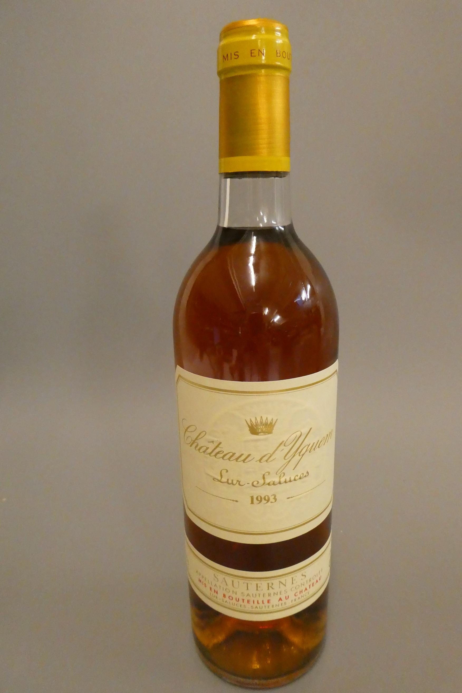 1 bottle Chateau Yquem, 1993, Sur-Saluces, sauternes (Est. plus 24% premium inc. VAT) Image