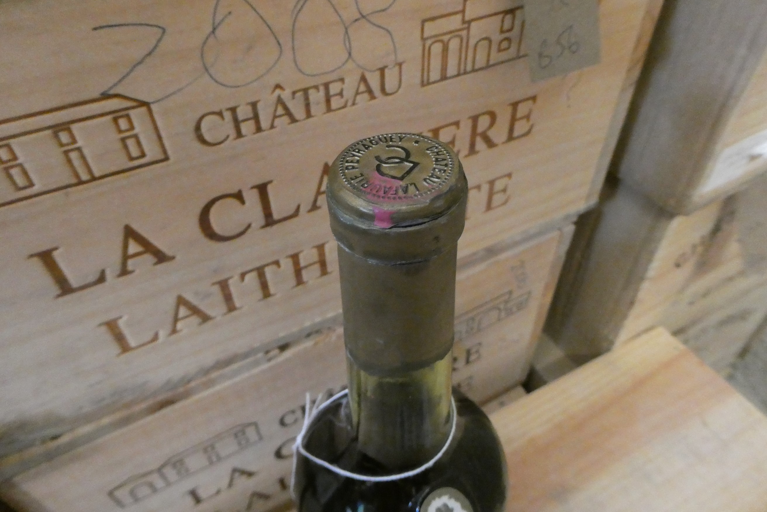 1 bottle Chateau Lafaurie-Peyraguey, 1969, Cordier, 1er grand cru sauternes (Est. plus 24% premium Image