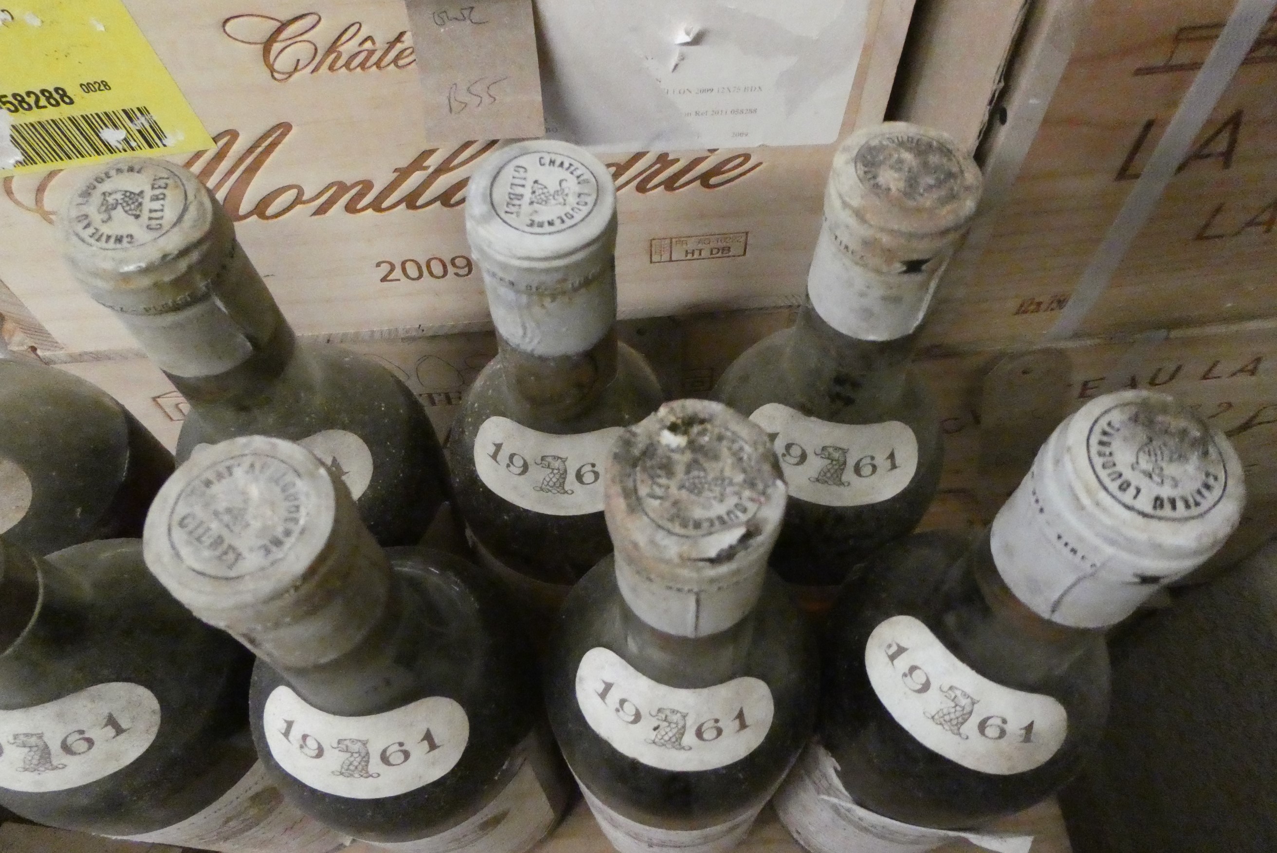 10 bottles Chateau Loudenne, 1961, medoc Image