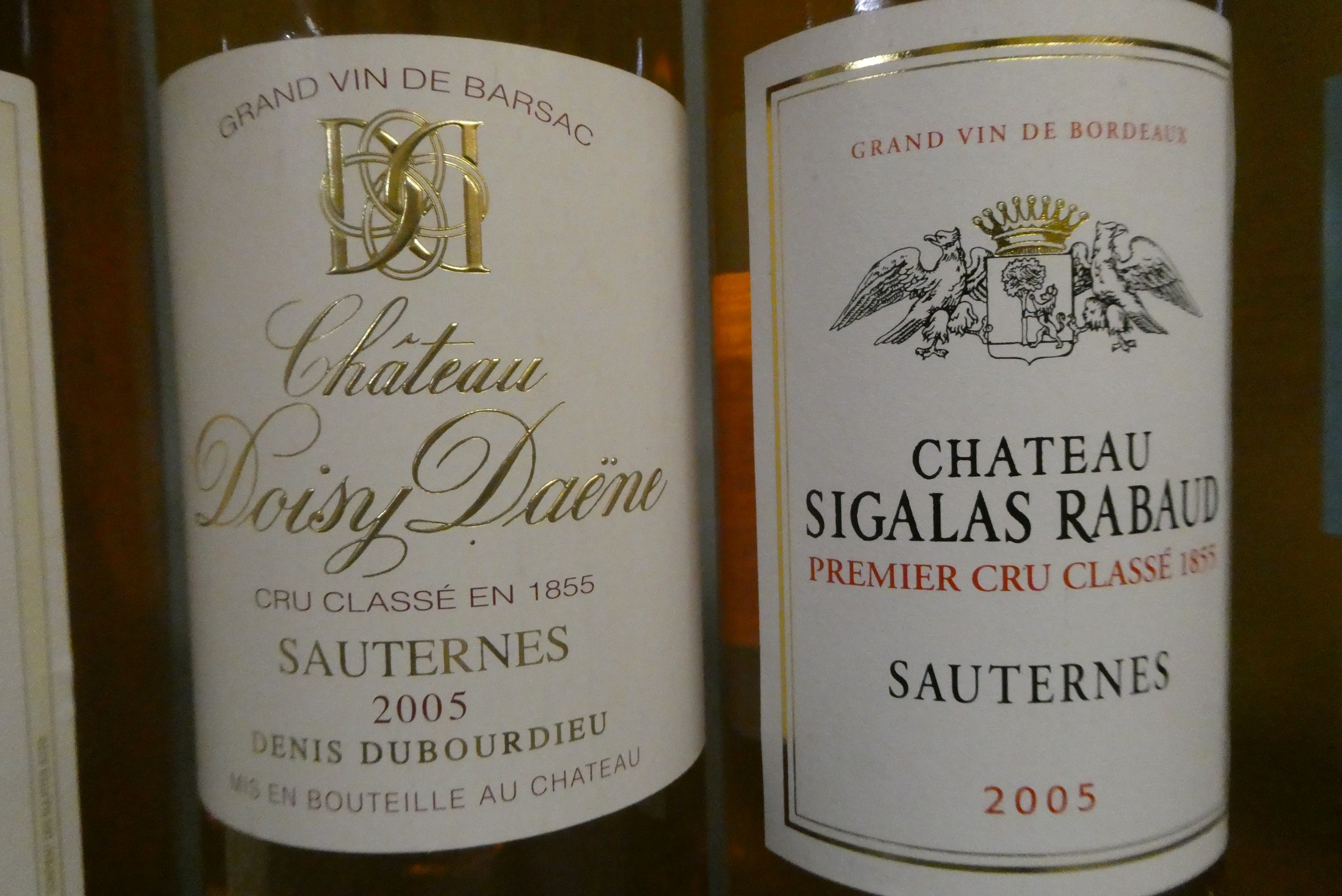 6 bottles white Bordeaux Image