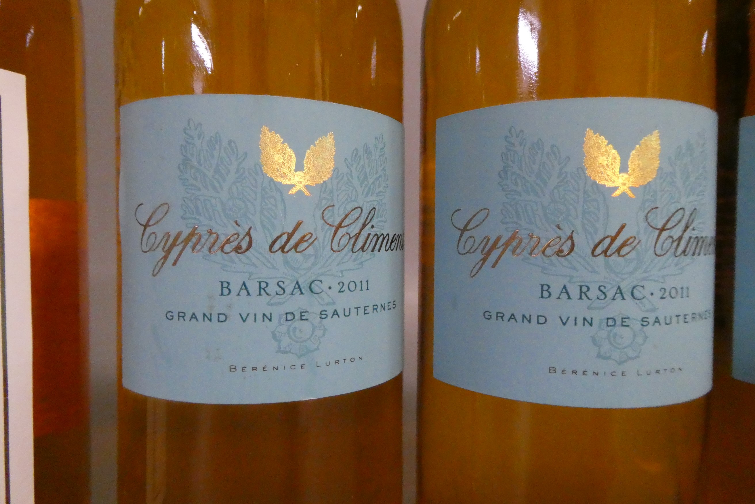 6 bottles white Bordeaux Image