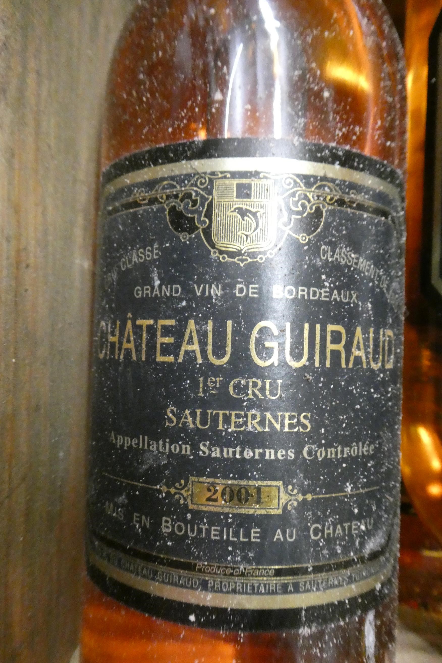 6 bottles Chateau Guiraud, 2001, 1er cru Sauternes, OWC (Est. plus 24% premium inc. VAT) Image