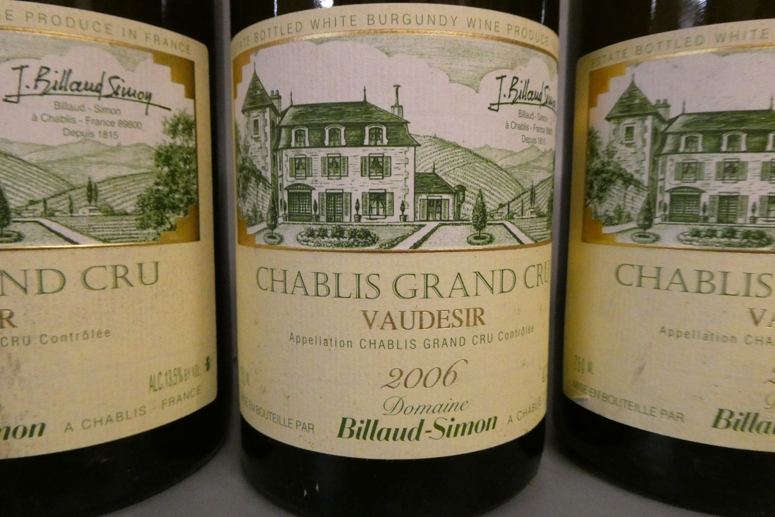 6 bottles Vaudesir, Chablis Grand Cru, 2006, Domaine Billaud-Simon (Est. plus 24% premium inc. VAT) Image