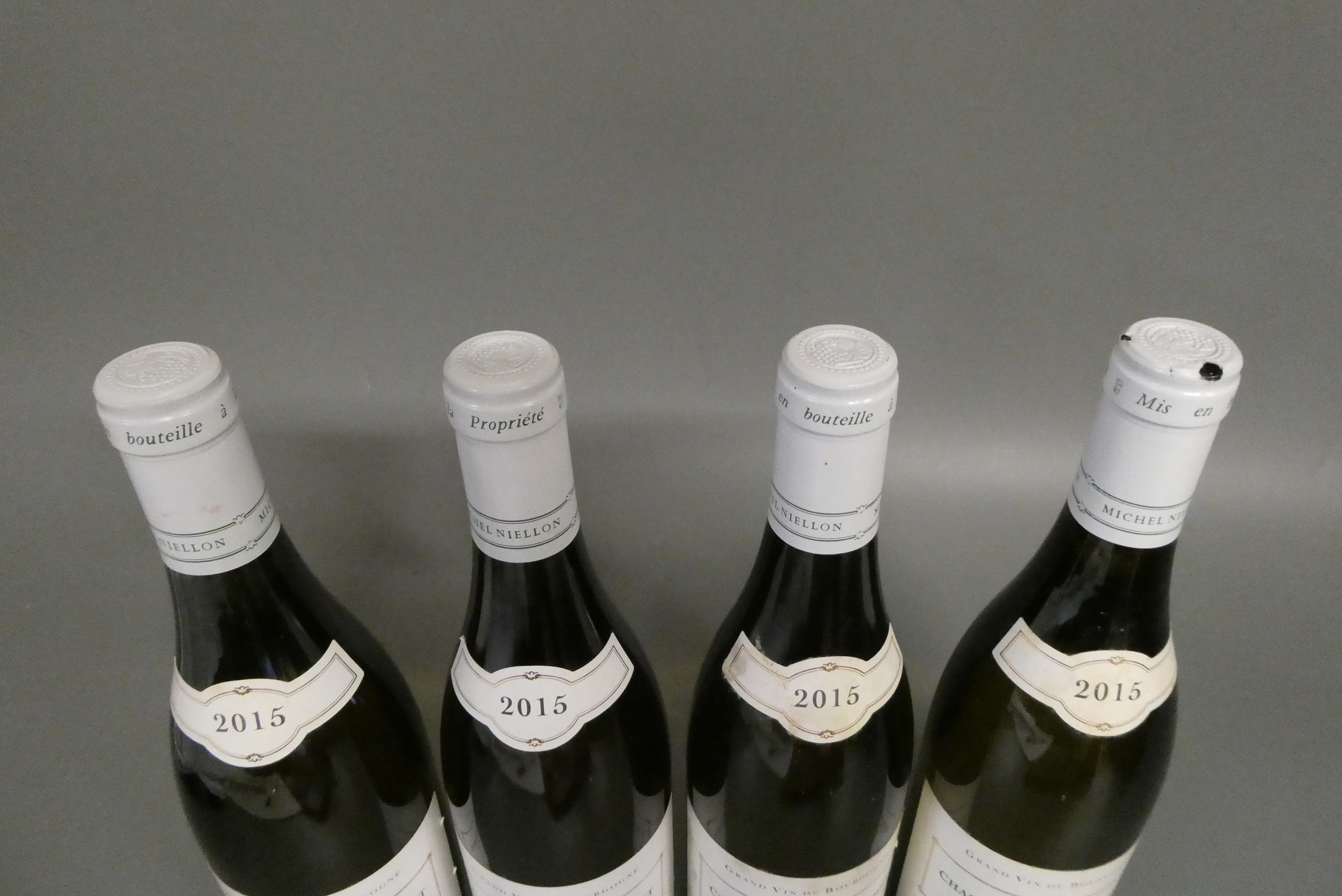 4 bottles Chassange-Montrachet, 2015, Les Champgains 1er cru, Domaine Michel Niellon (Est. plus 24% Image