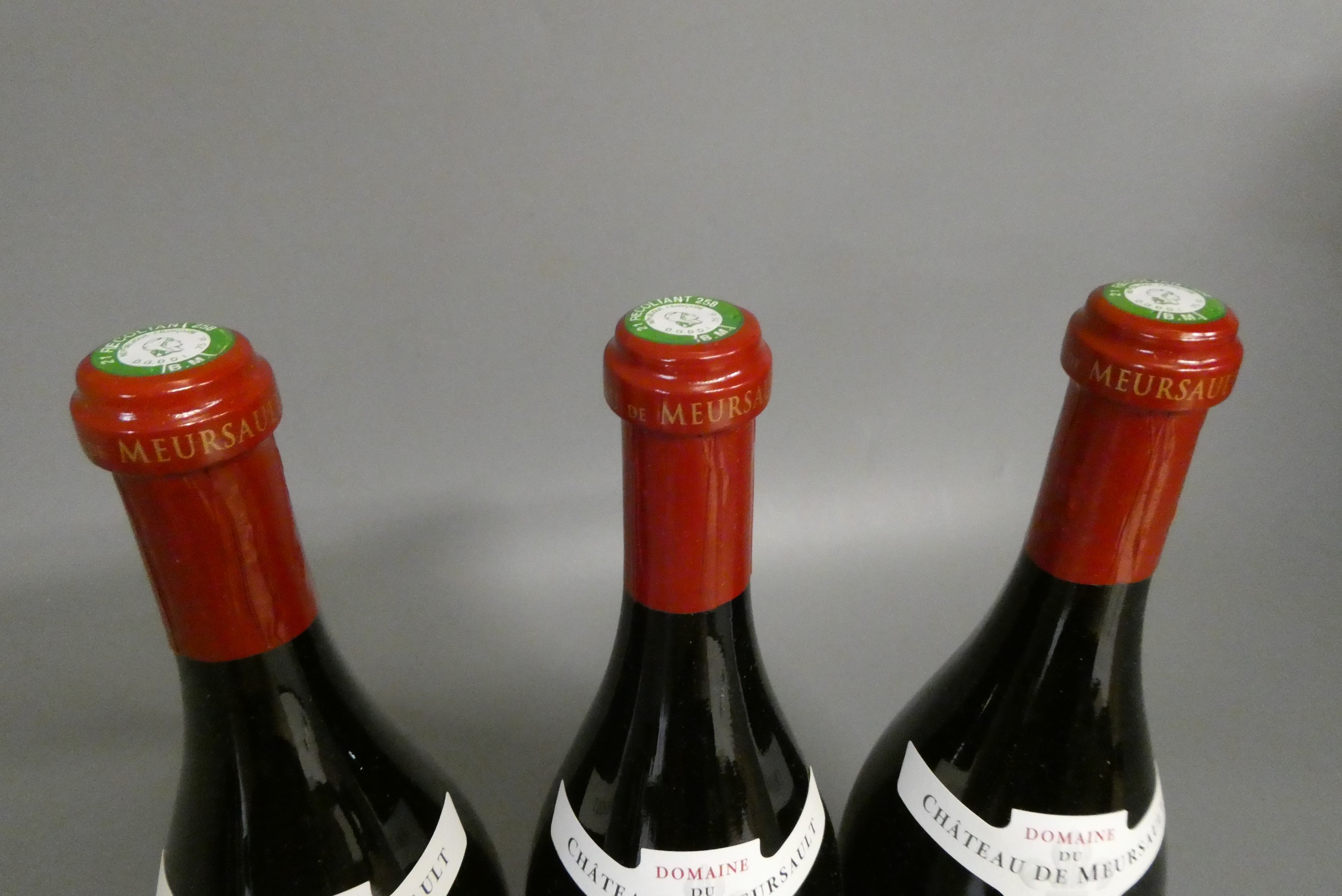 3 bottles Chateau de Meursault, 2011, Volnay Clos Des Chenes, premier cru, OC (Est. plus 24% premium Image