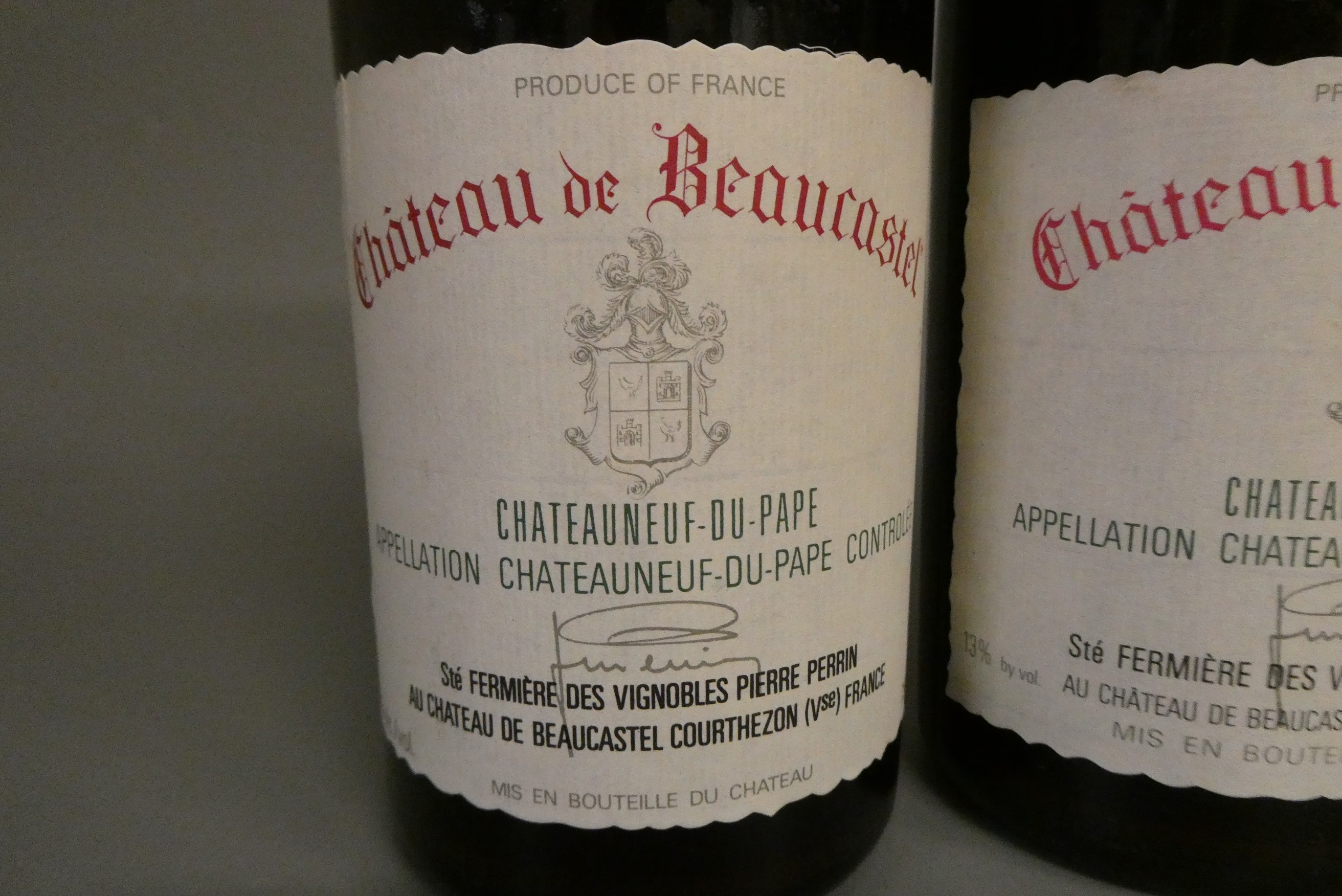 3 bottles Chateau de Beaucastel, 1990, Chateauneuf-du-Pape (Est. plus 24% premium inc. VAT) Image