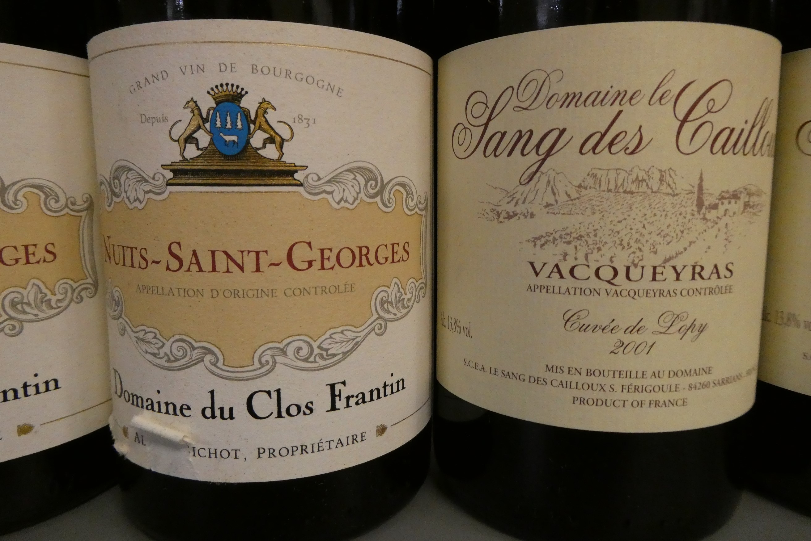 6 bottles of French red Image