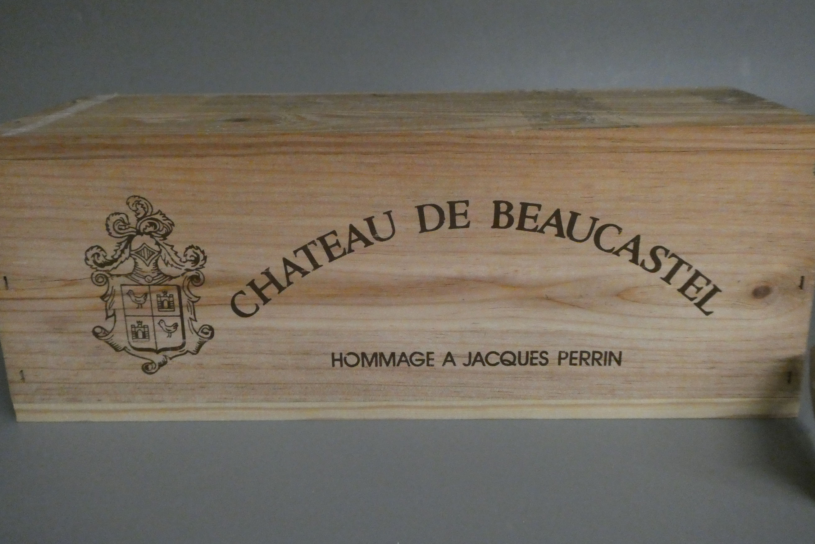 1 bottle Chateau Beaucastel, 1998, Hommage a Jacques Perrin, OWC (Est. plus 24% premium inc. VAT) Image