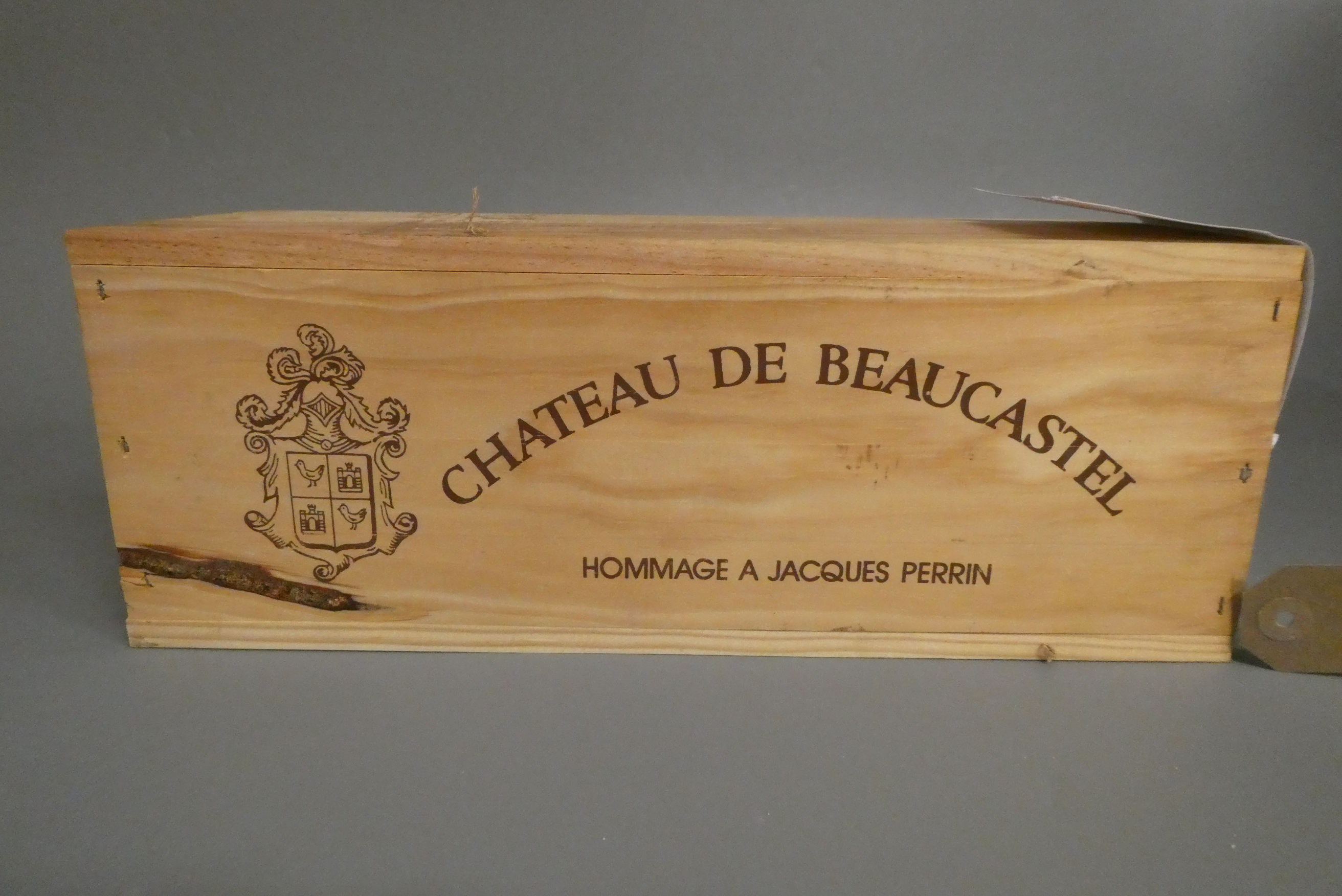 1 bottle Chateau Beaucastel, 1998, Hommage a Jacques Perrin, OWC (Est. plus 24% premium inc. VAT) Image