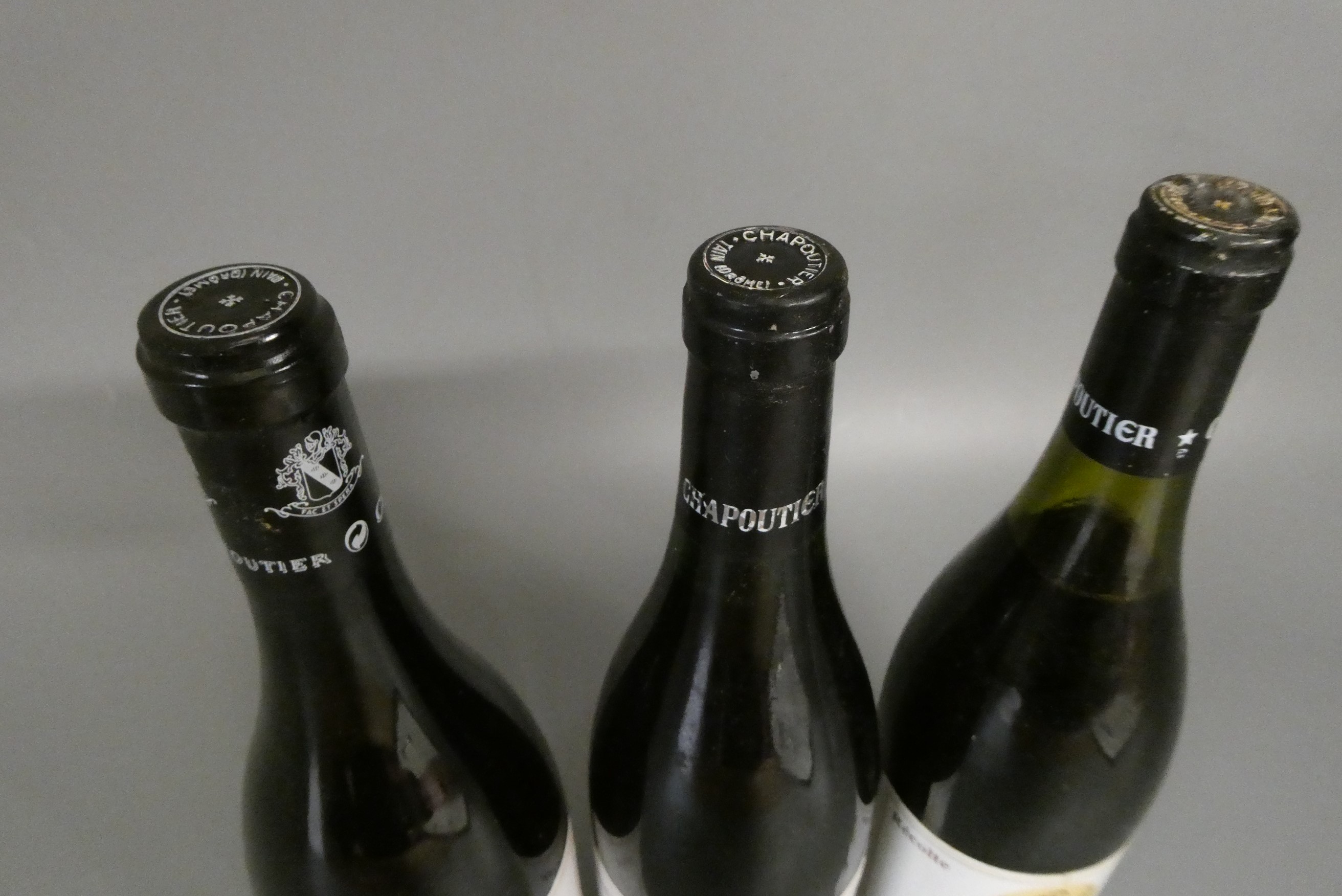 3 bottles Ermitage, M. Chapoutier, comprising 1 1989 "Le Pavillon", 1 1991 "Le Pavillon" and 1 1998 Image