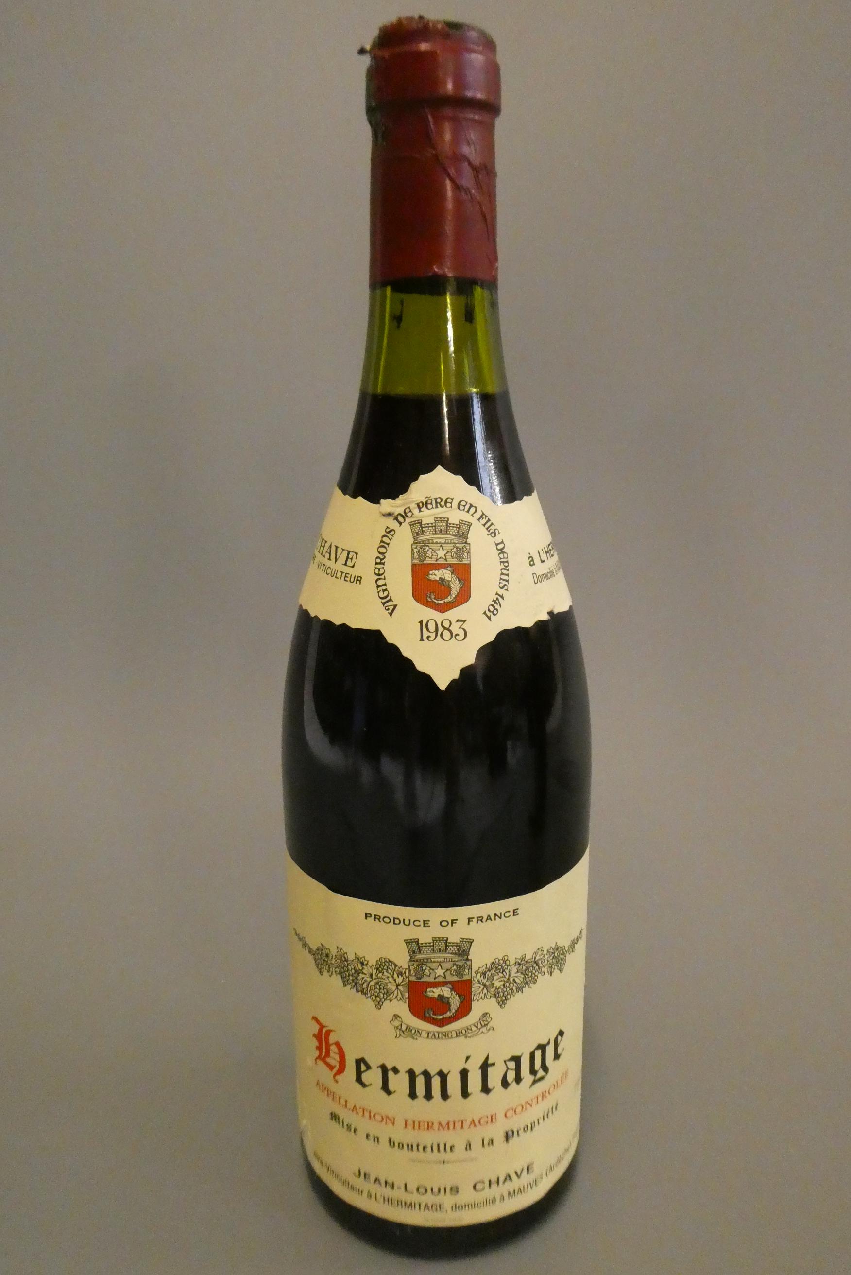 1 bottle Hermitage, 1983, Jean-Louis Chave (Est. plus 24% premium inc. VAT) Image