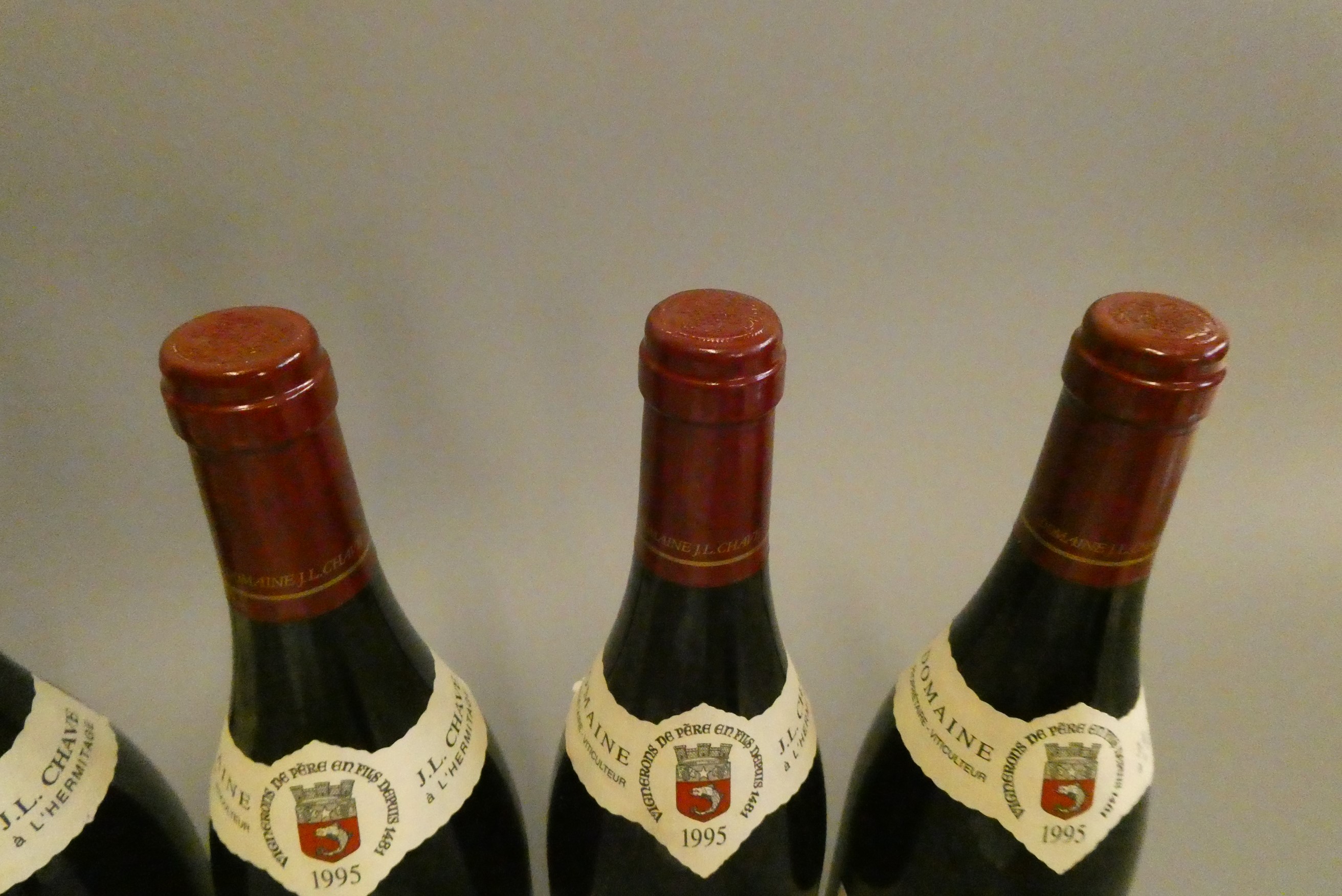 6 bottles Hermitage, 1995, Domaine Jean-Louis Chave (Est. plus 24% premium inc. VAT) Image