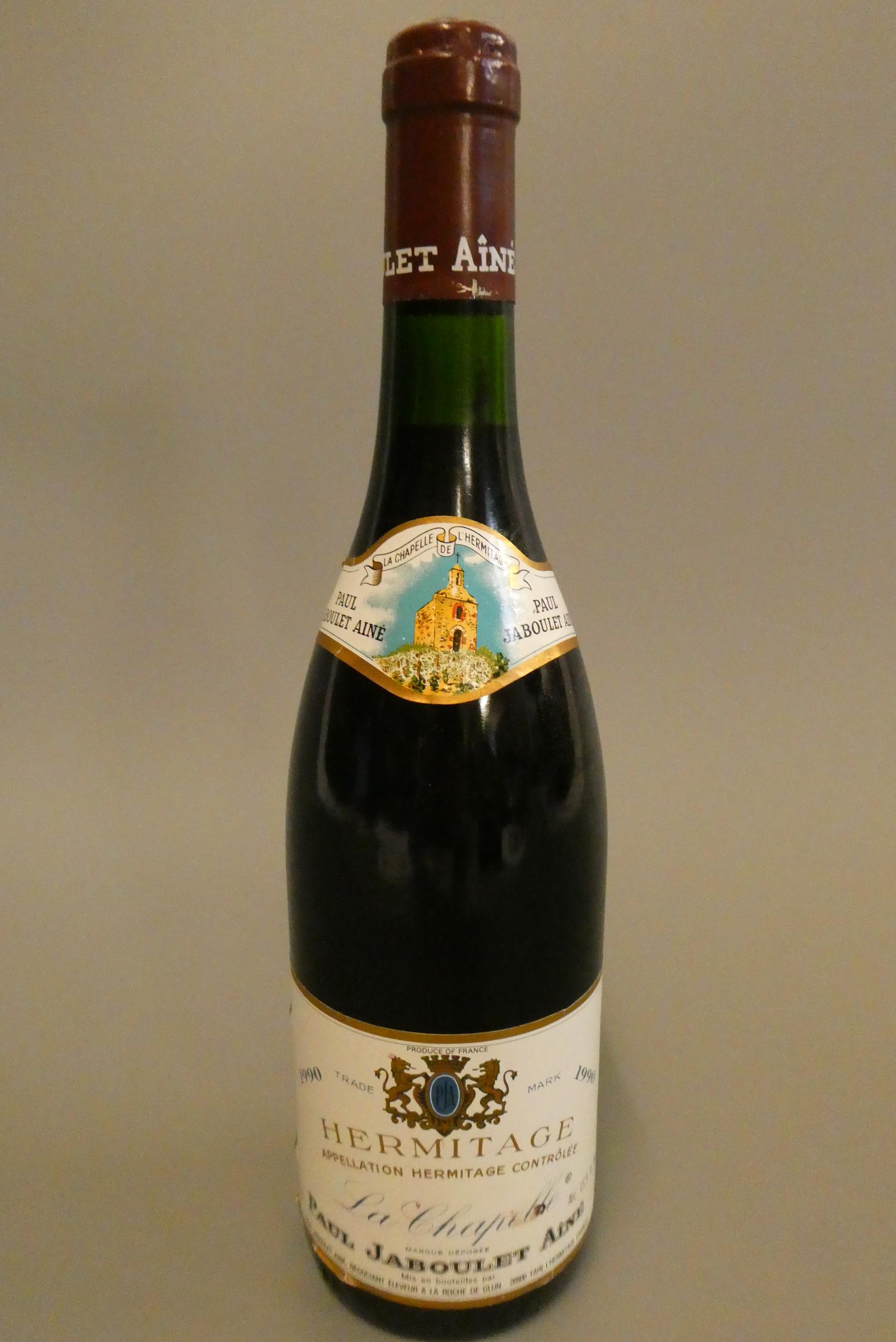 1 bottle Hermitage, 1990, La Chapelle, Paul Jaboulet Aine (Est. plus 24% premium inc. VAT) Image