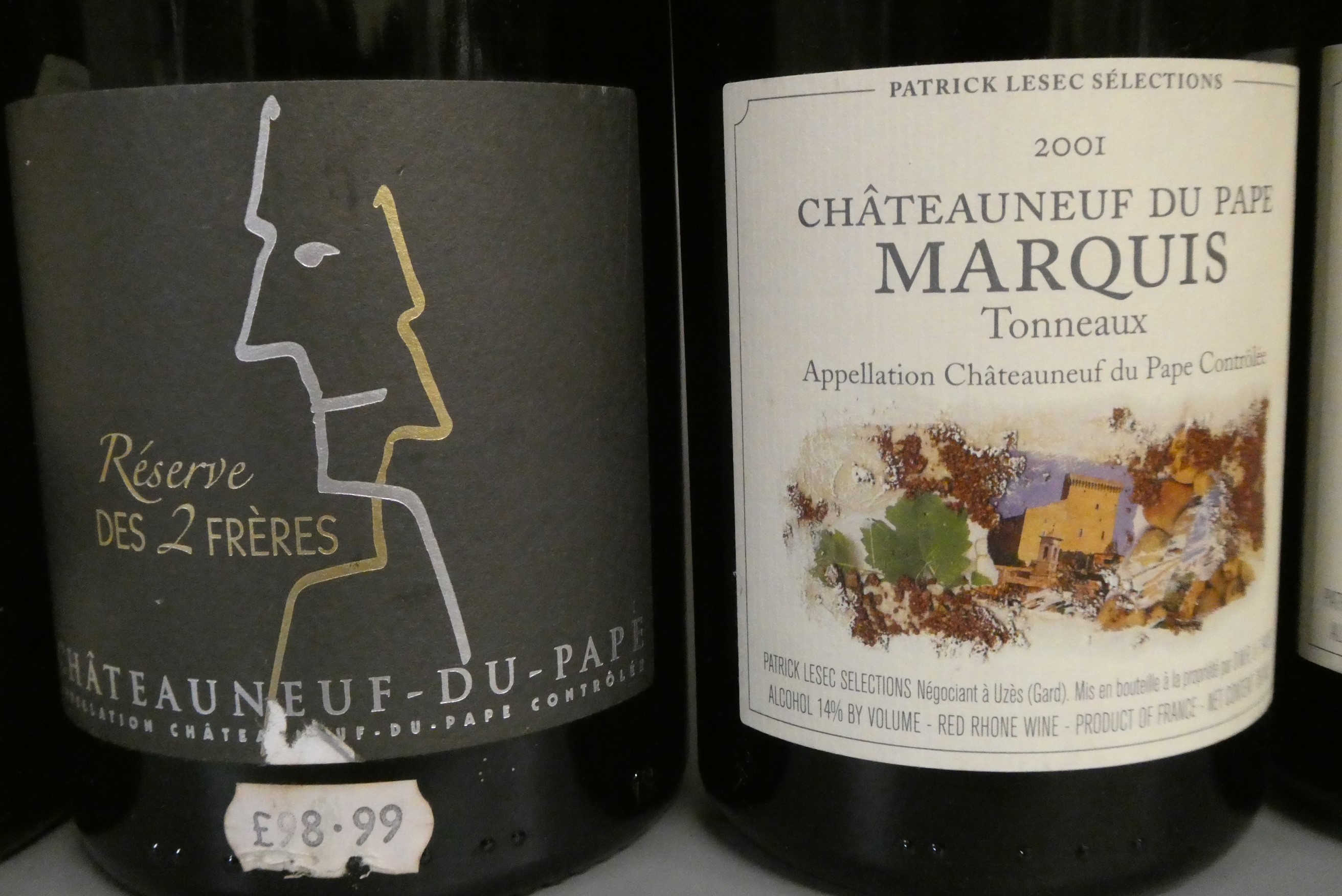 8 bottles Chateauneuf-du-Pape Image